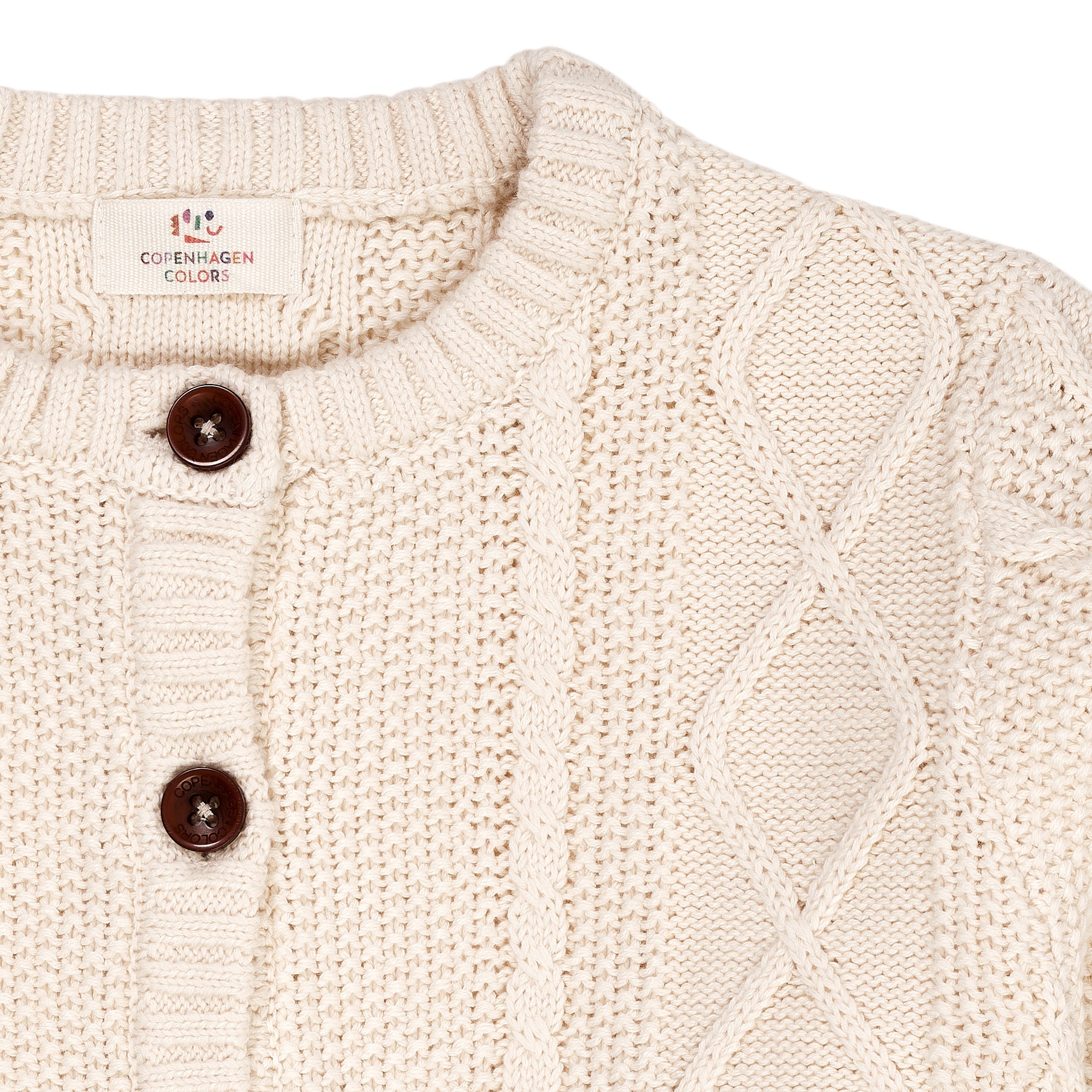 Copenhagen Colors Strik Cardigan - Cream