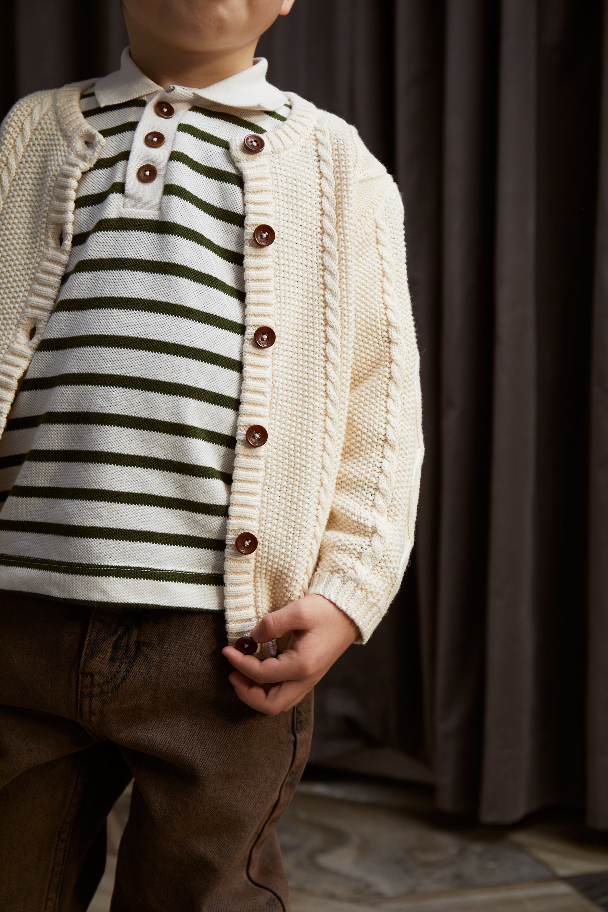 Copenhagen Colors Strik Cardigan - Cream
