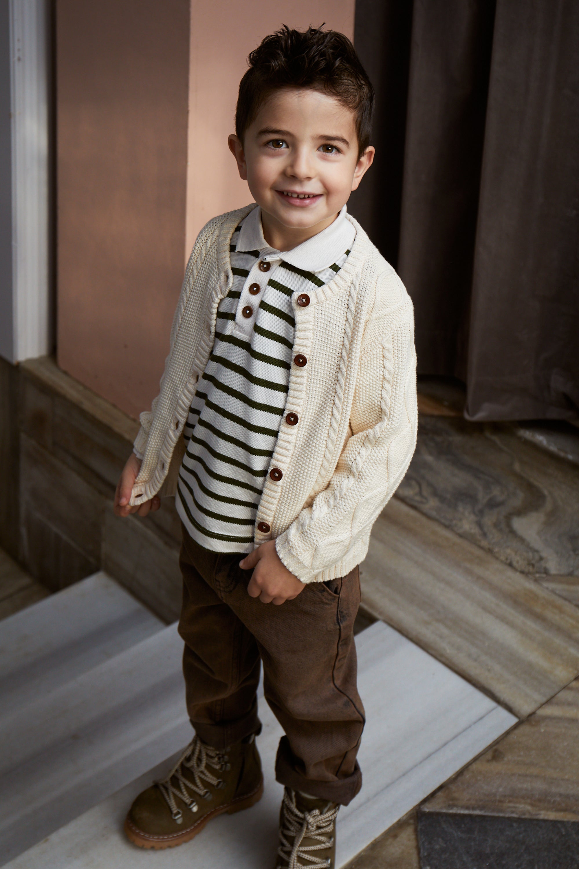 Copenhagen Colors Strik Cardigan - Cream