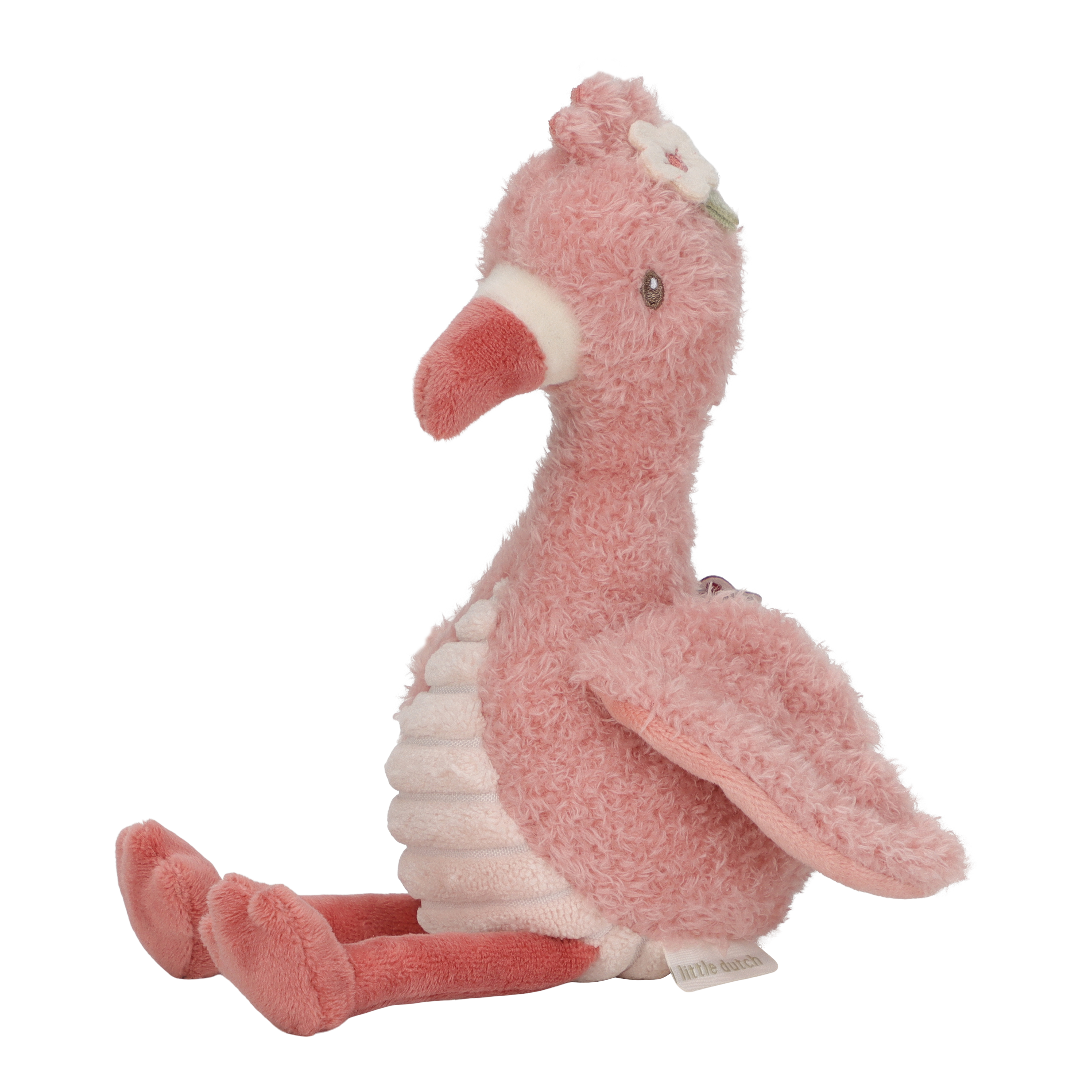 Little Dutch - Krammedyr Flamingo - Safari Friends