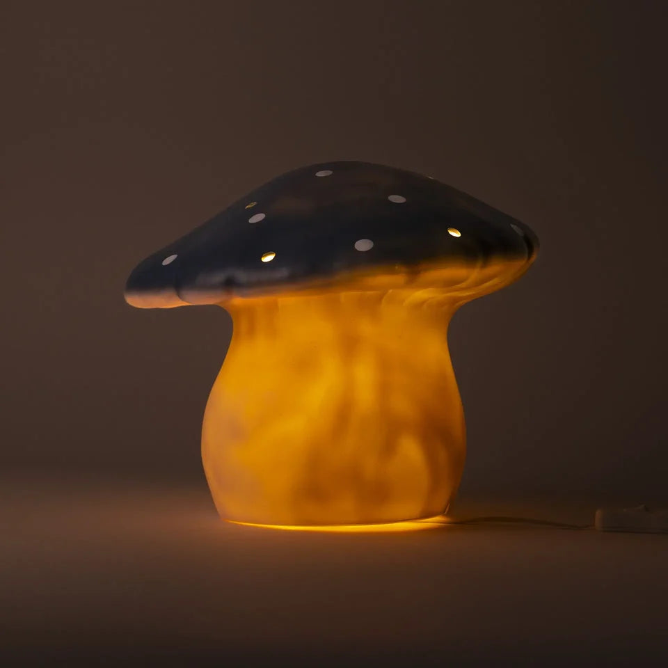 Heico Lamper - Mellem Svampelampe - Blå