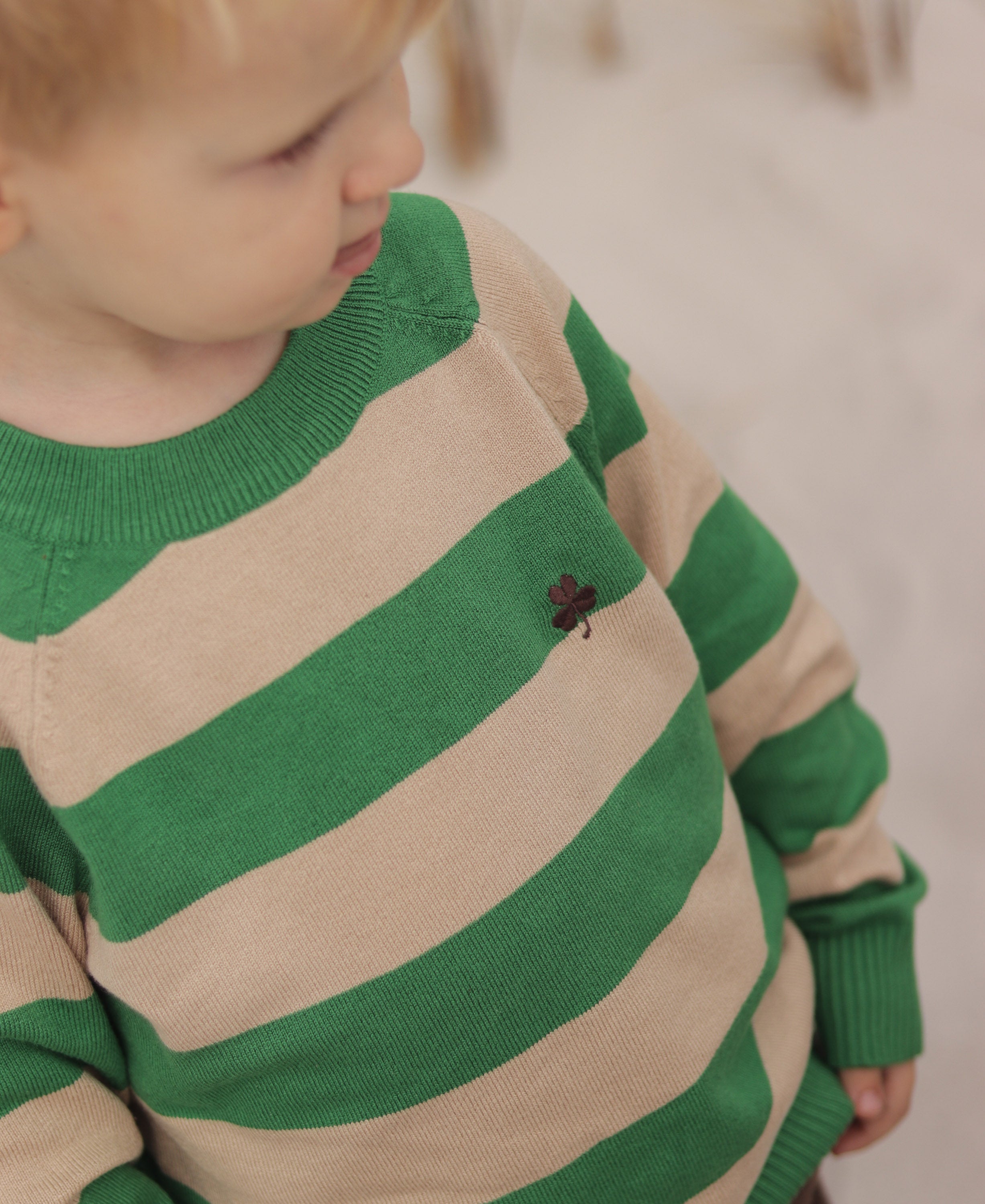 Fliink Favo Clover Pullover - Amazon Stripe