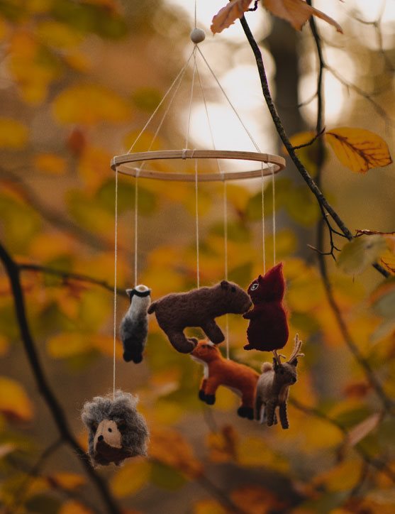 Gamcha Uro med Skovens Dyr