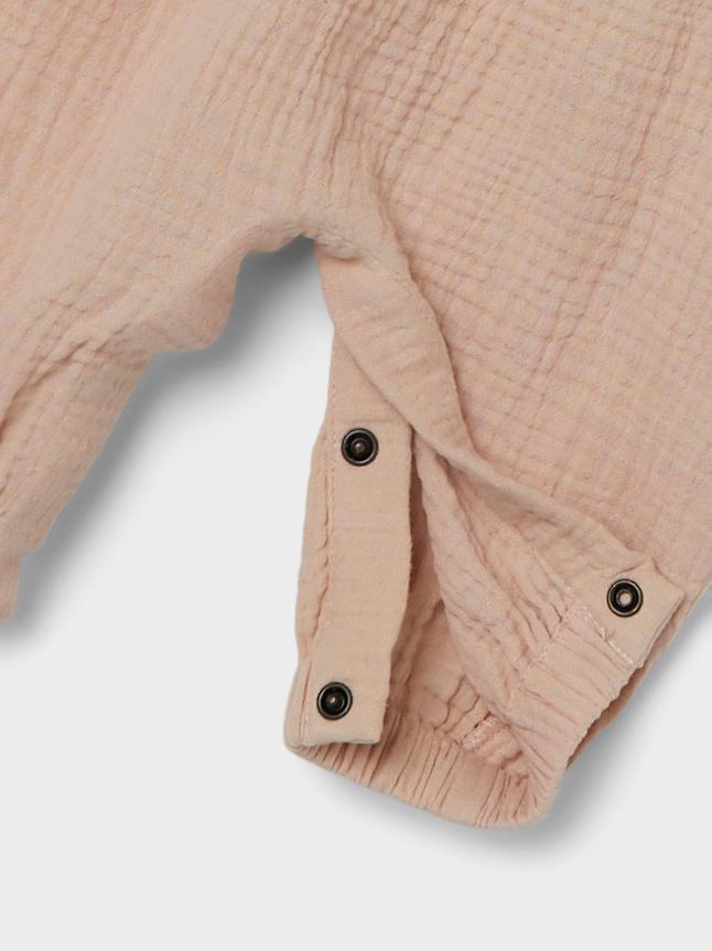 Lil Atelier Ledolie Loose Overall - Rose Dust