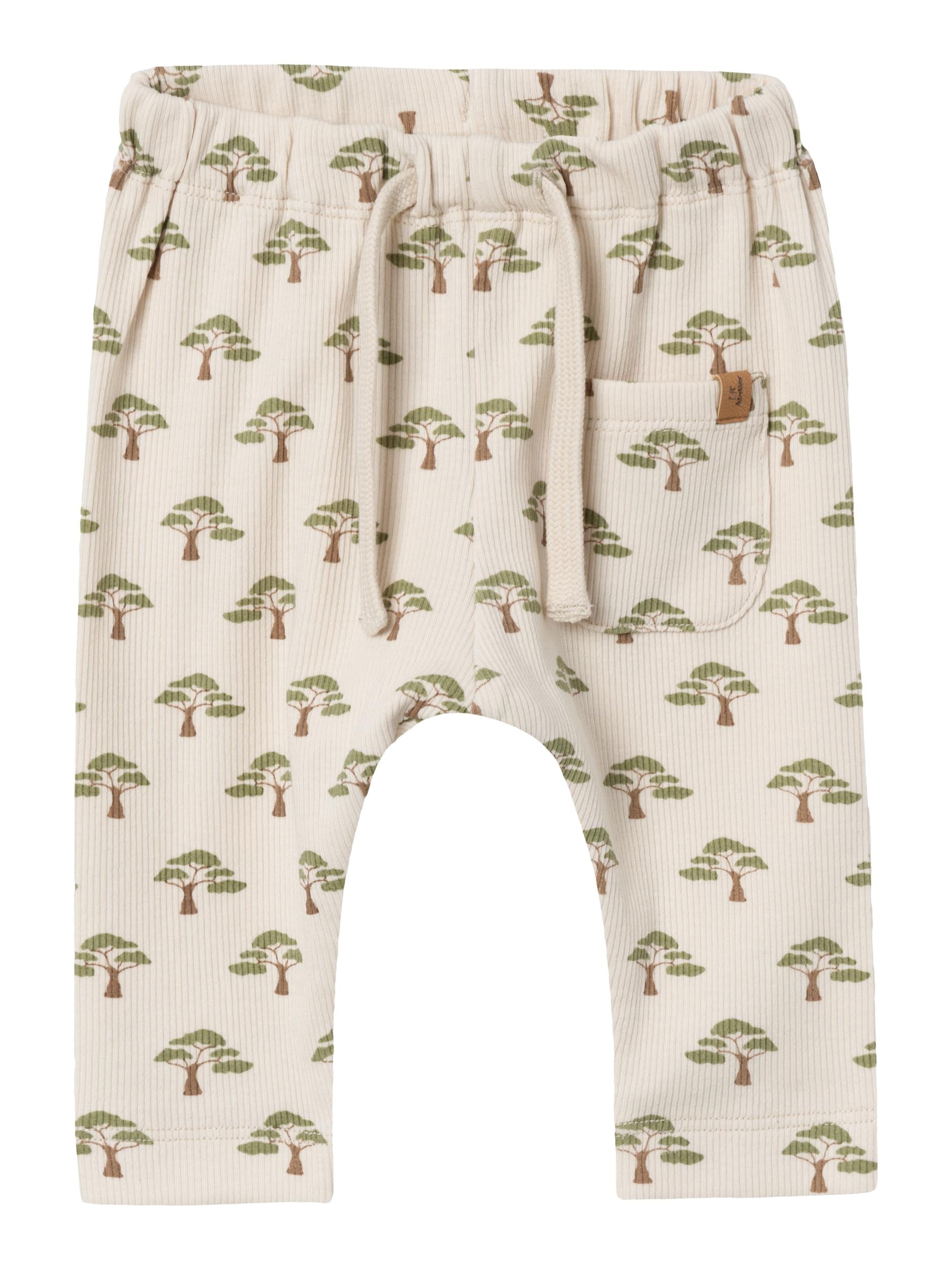 Lil Atelier Gago Loose Pants - Whitecap Gray Sage