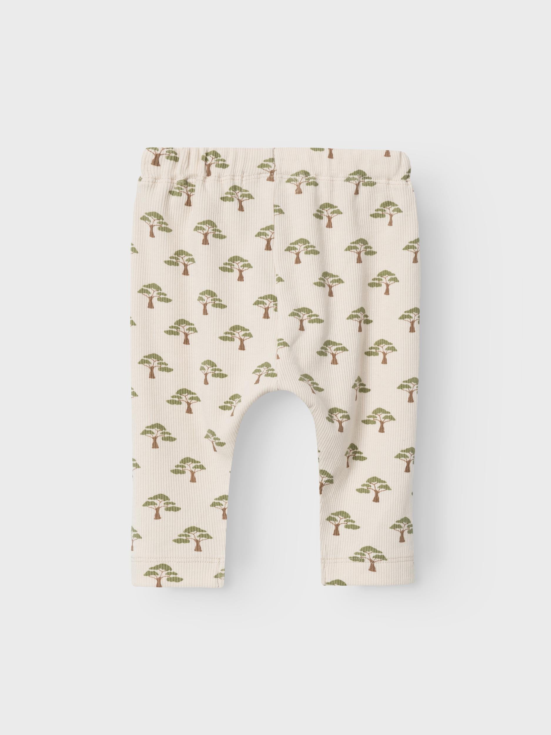 Lil Atelier Gago Loose Pants - Whitecap Gray Sage