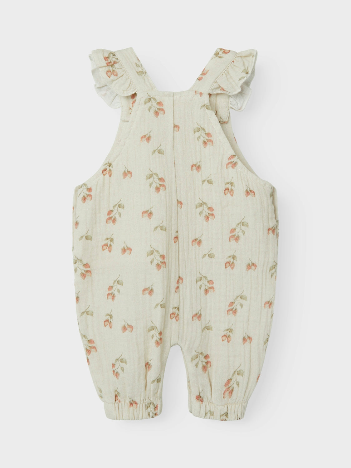 Lil Atelier Biba Loose Overall - Turtledeove/Strawberry