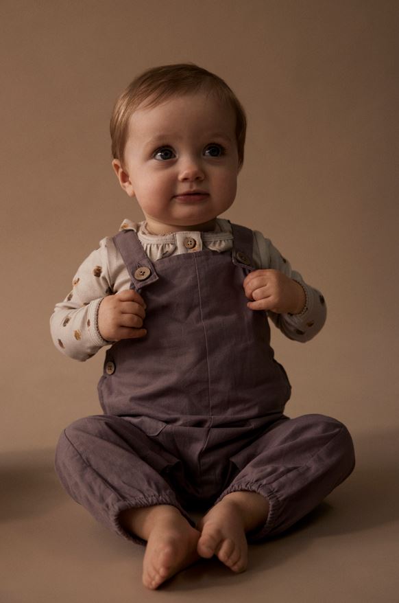 Lil Atelier Boa Loose Overall - Antler