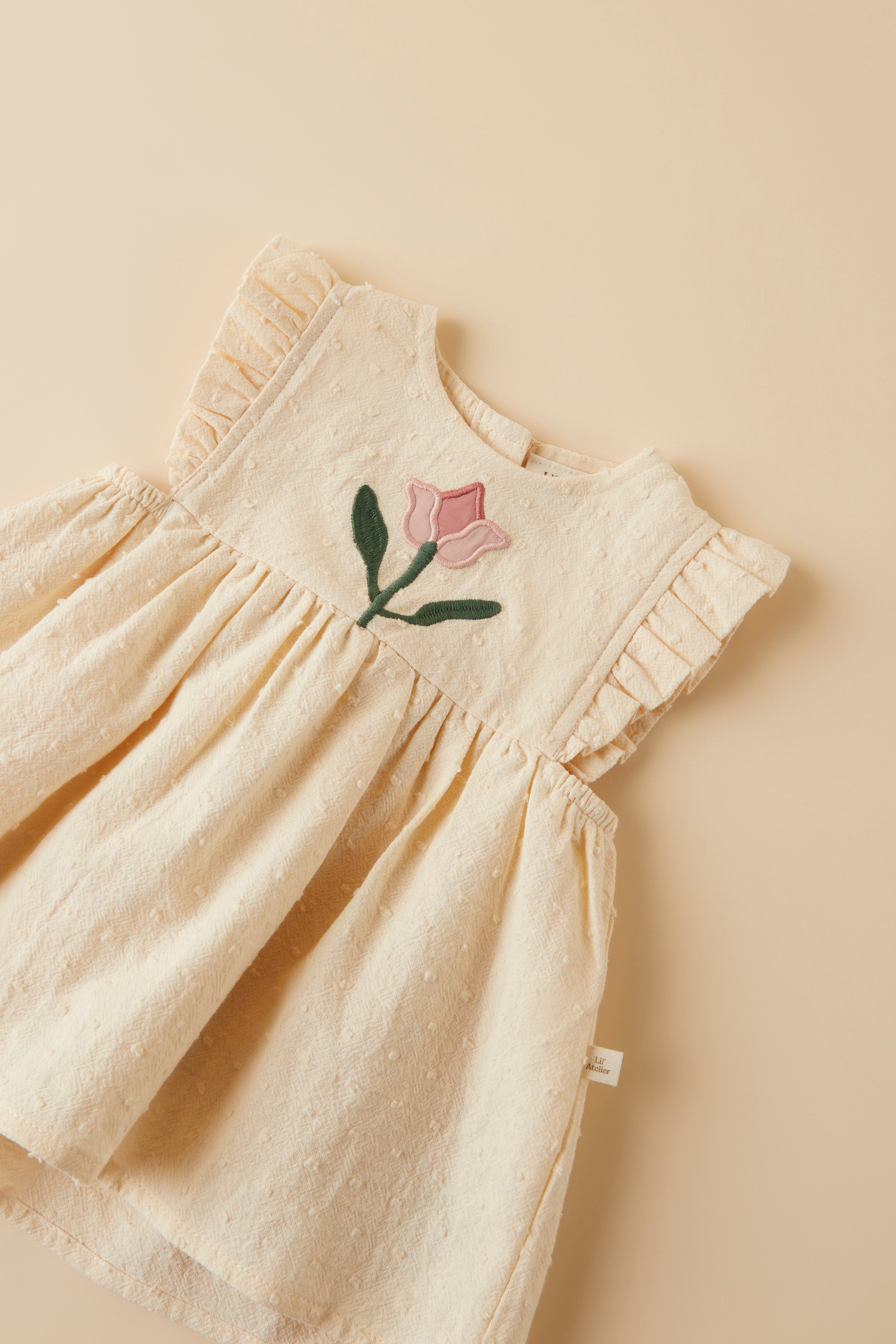 Lil Atelier Dallas Loose Dress - Turtledove