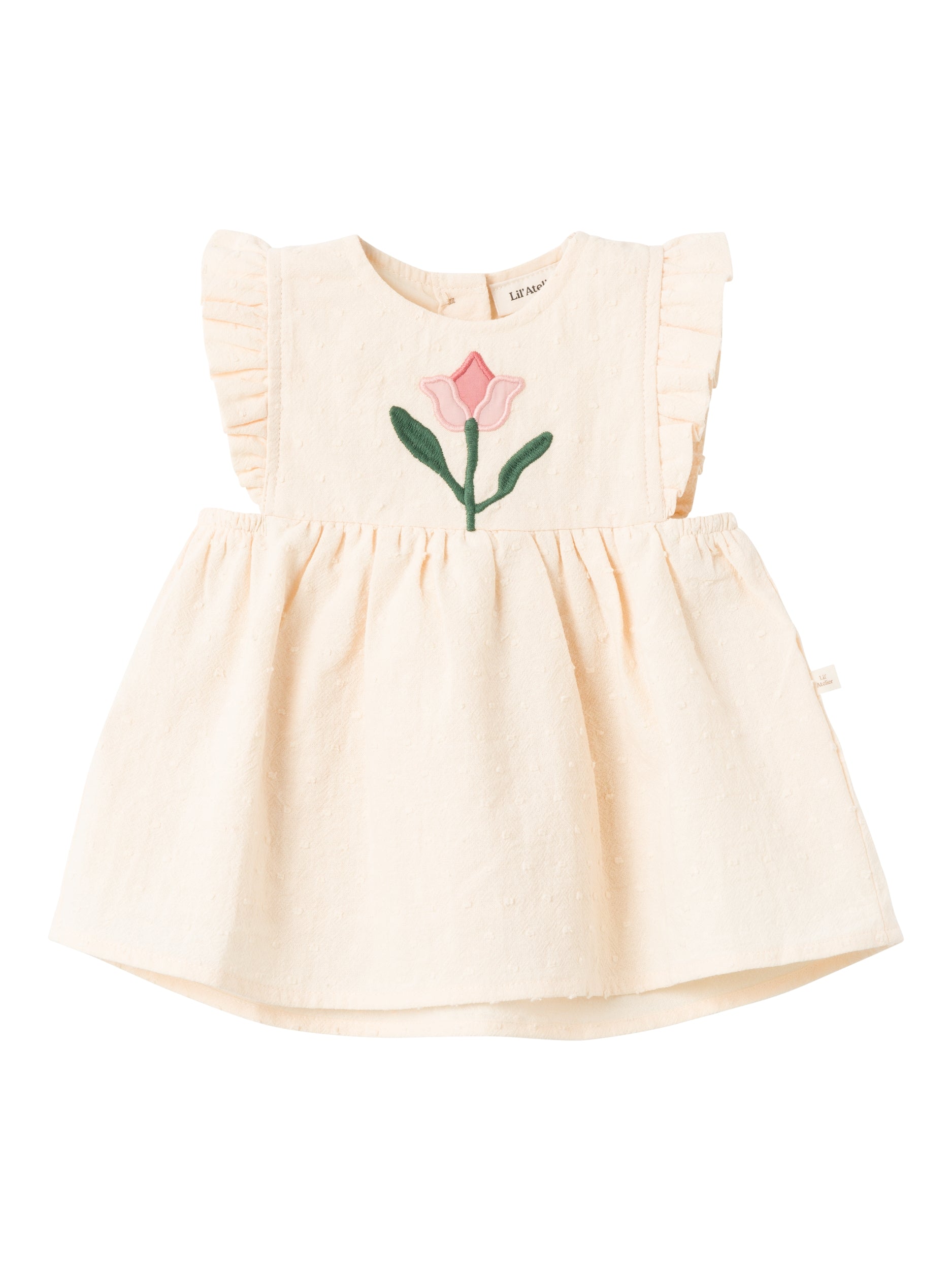 Lil Atelier Dallas Loose Dress - Turtledove