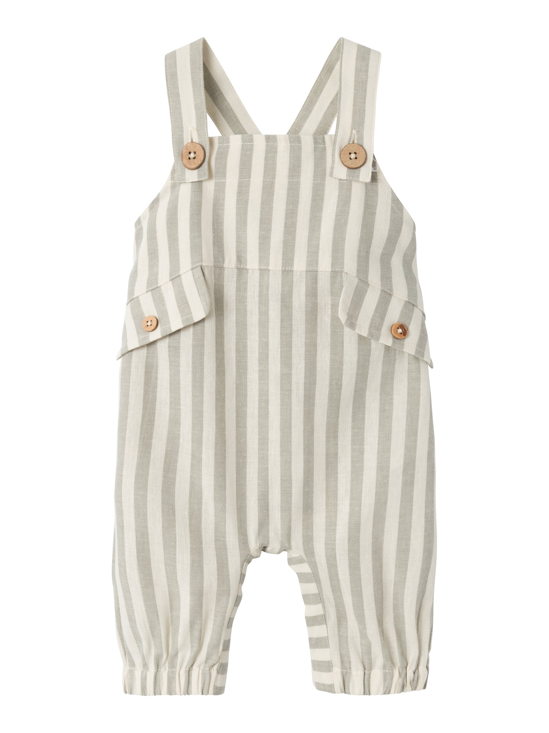 Lil Atelier Dino Loose Overall - Turtledove