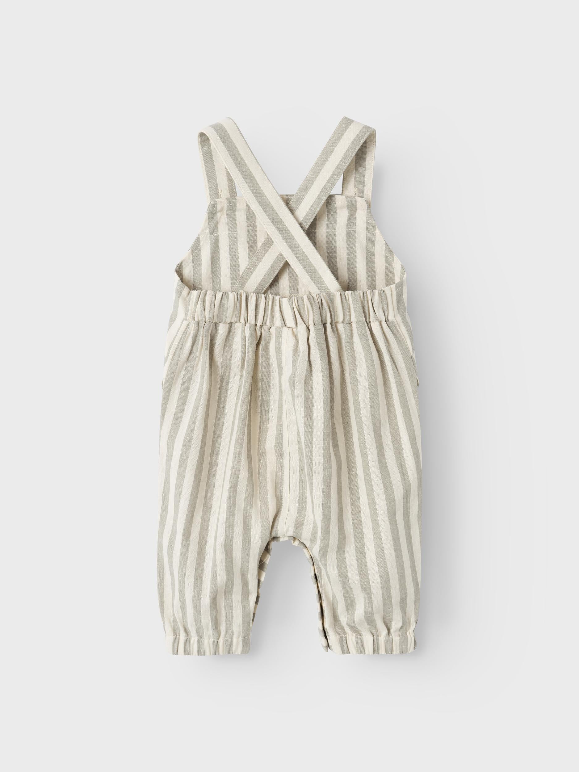 Lil Atelier Dino Loose Overall - Turtledove