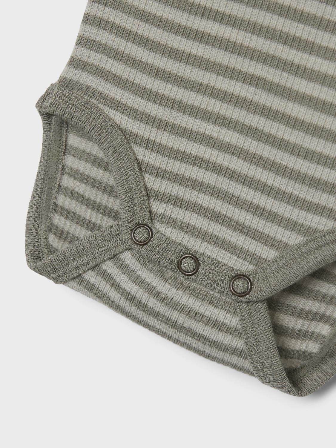 Lil Atelier Fable Fio Wool Body - Sandshell/Laurel Oak