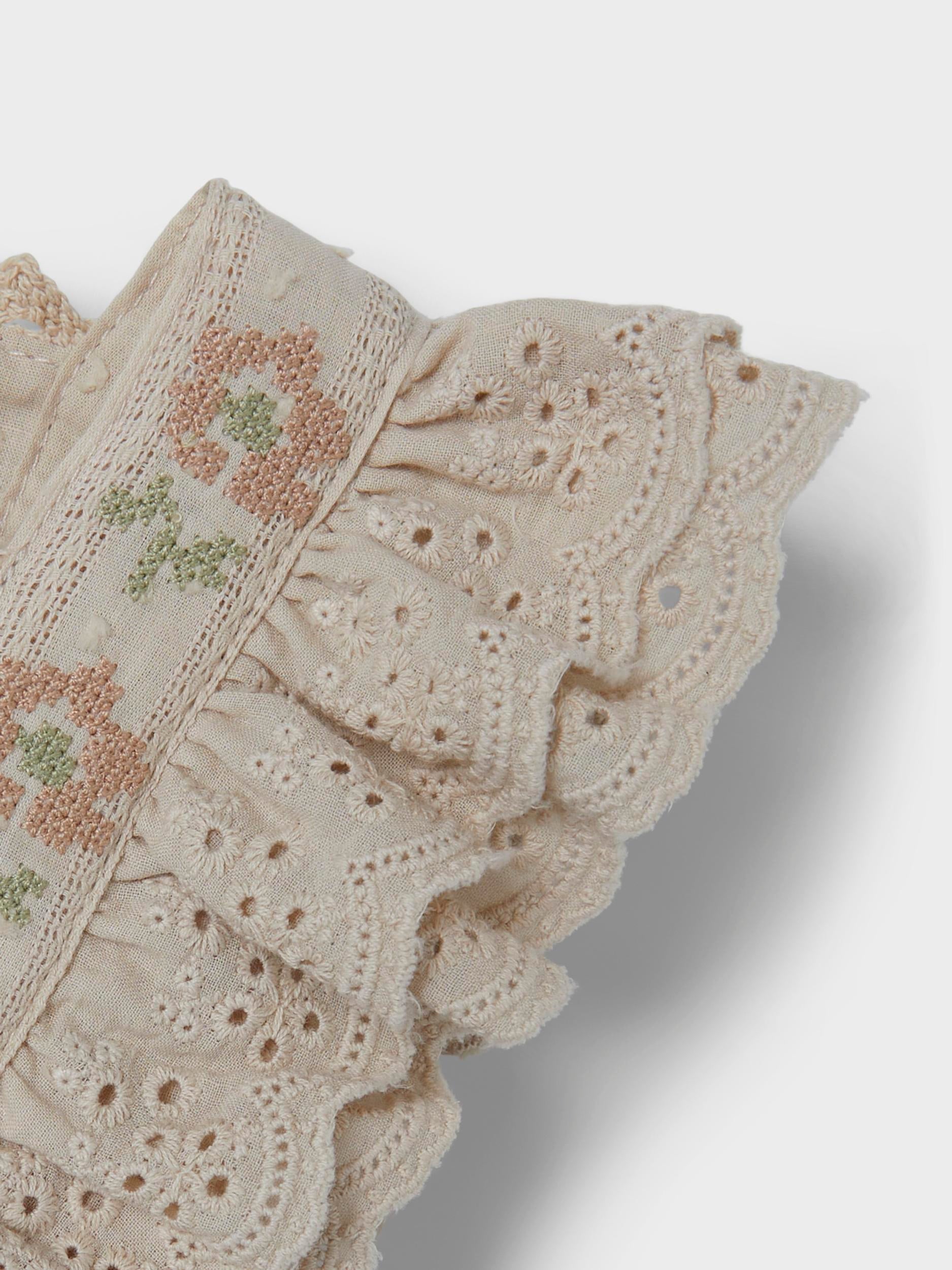 Lil Atelier Fannie Loose Dress - Sandshell