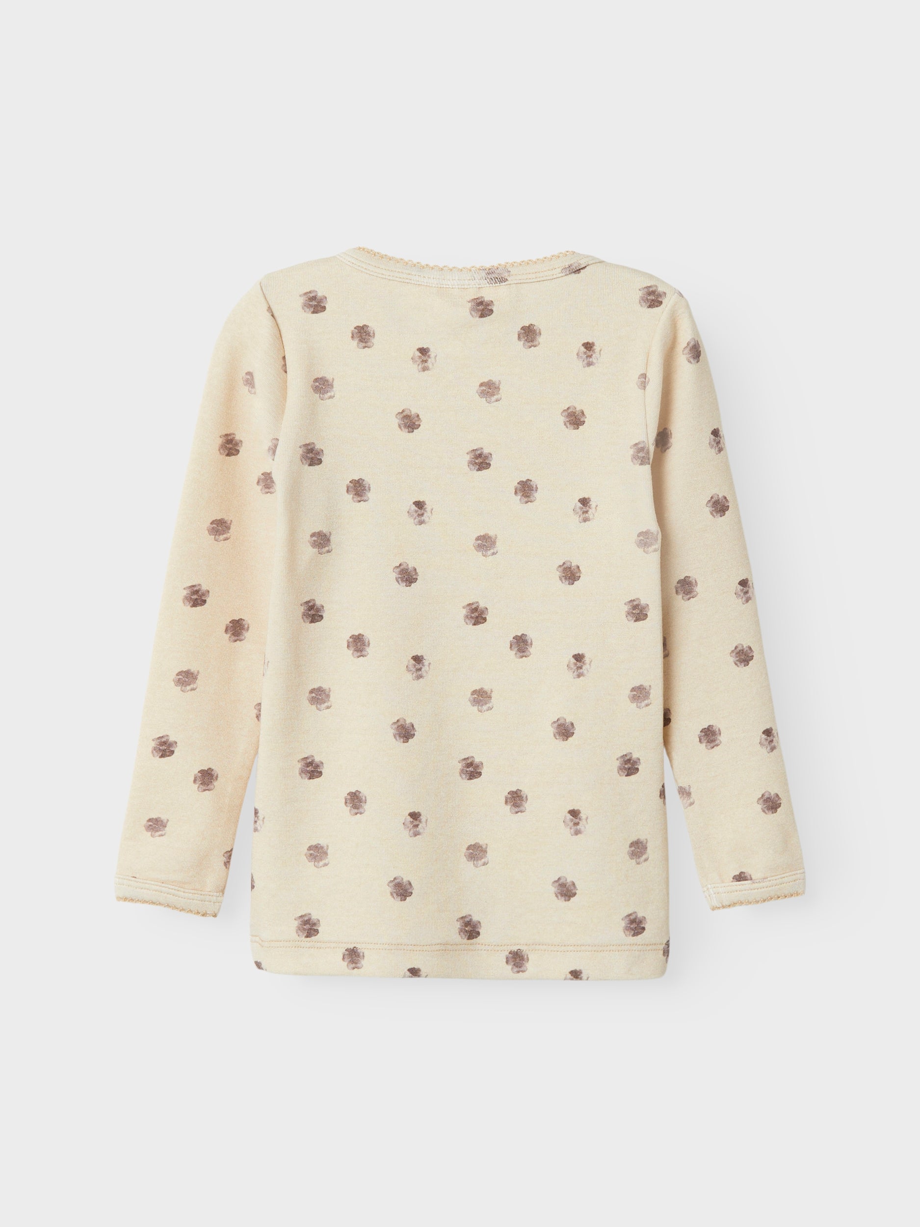Lil Atelier Gaya Slim Top - Fog Flower