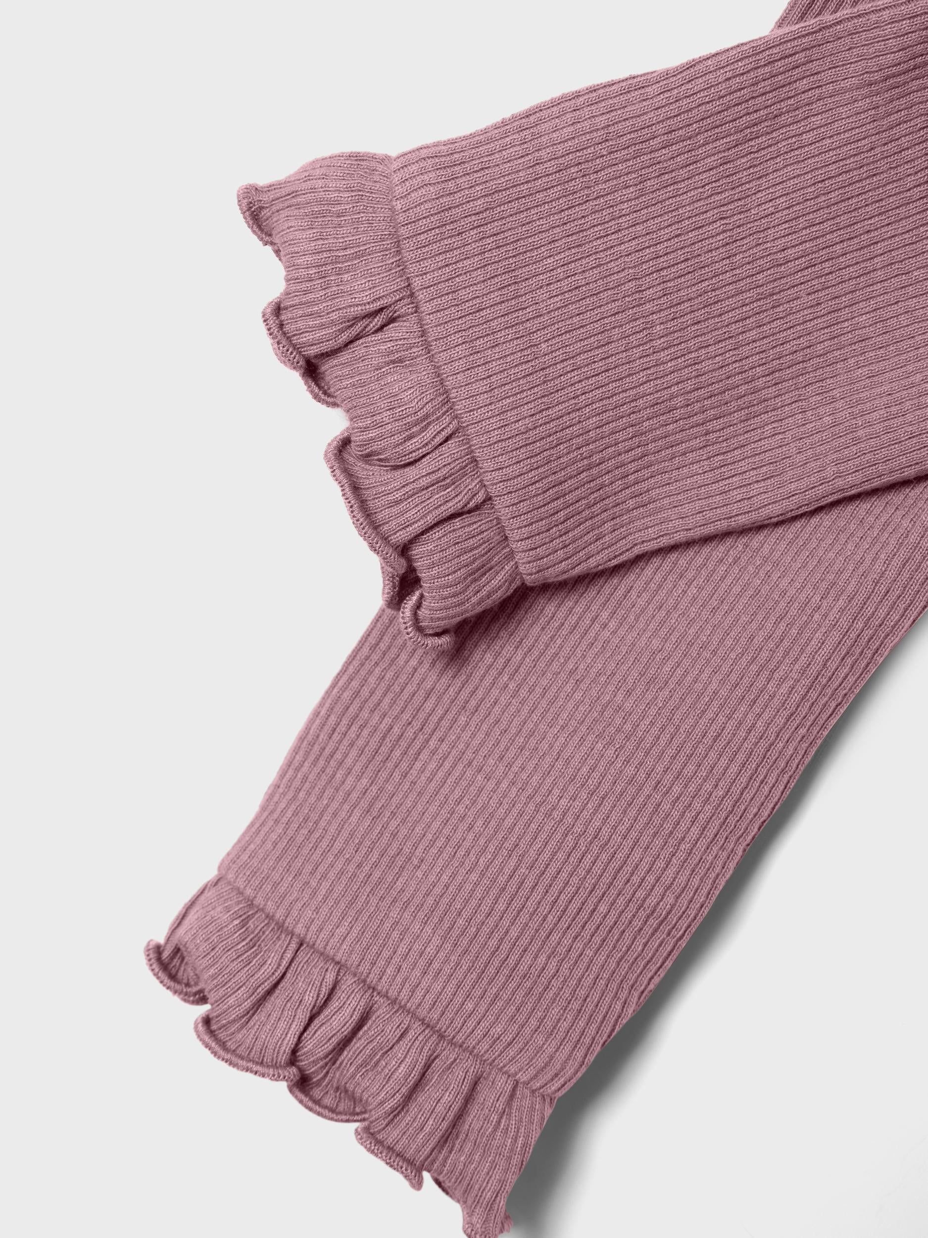 Lil Atelier Gago Dia Slim Leggings - Nostalgia Rose