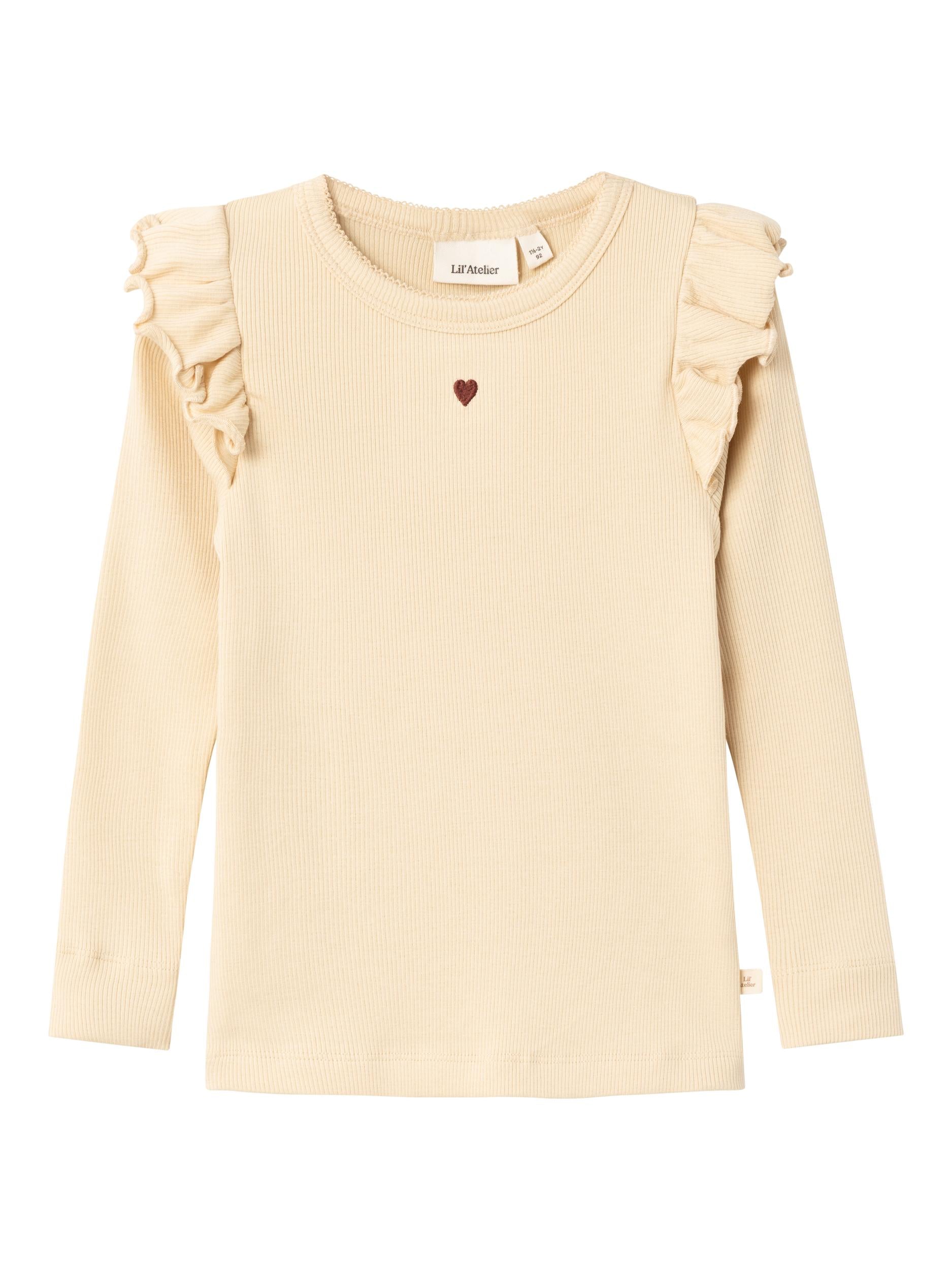 Lil Atelier Gago Kuo Slim Shirt - Wood Ash