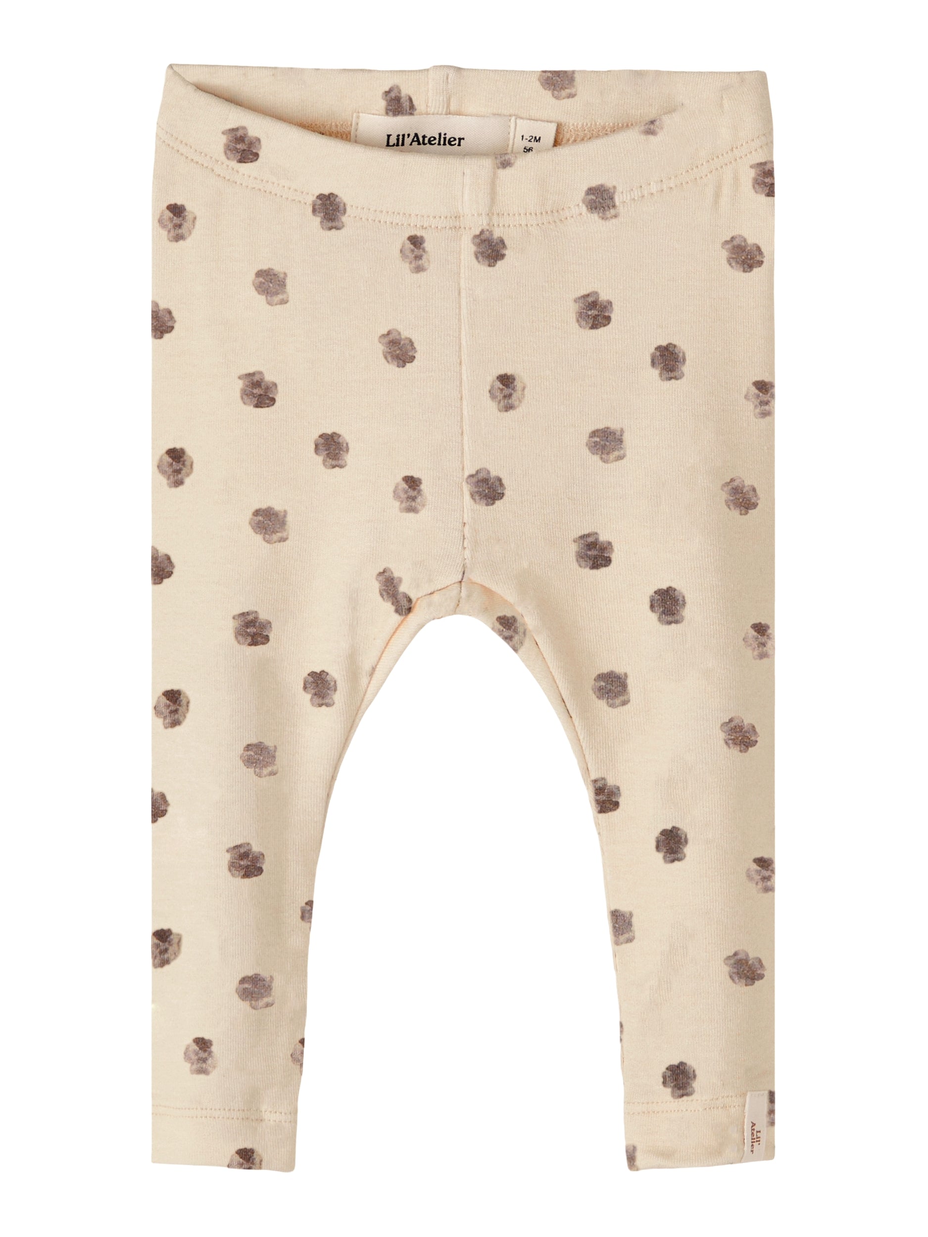 Lil Atelier Gaya Slim Leggings - Fog