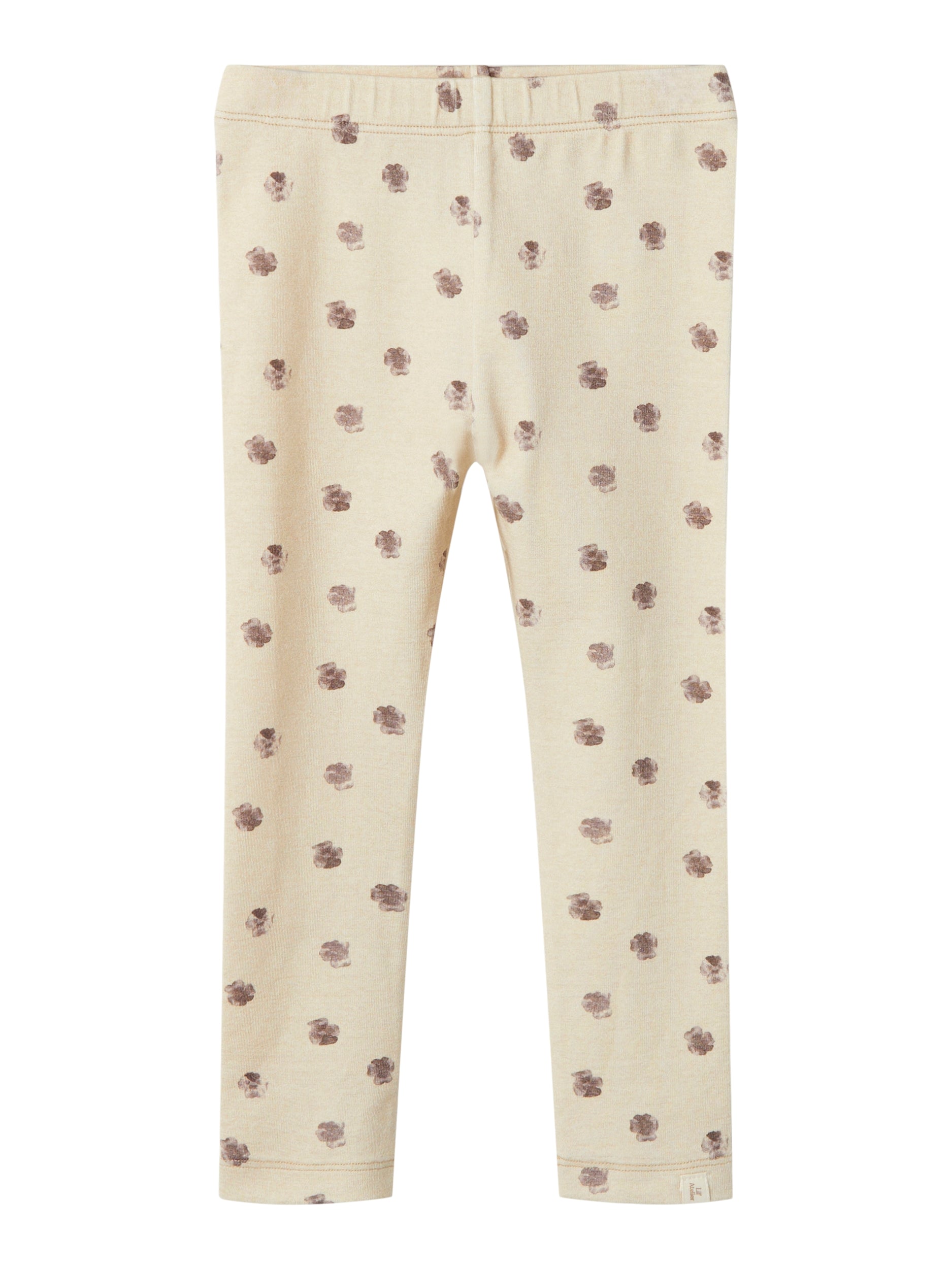 Lil Atelier Gaya Slim Leggings - Fog Flower