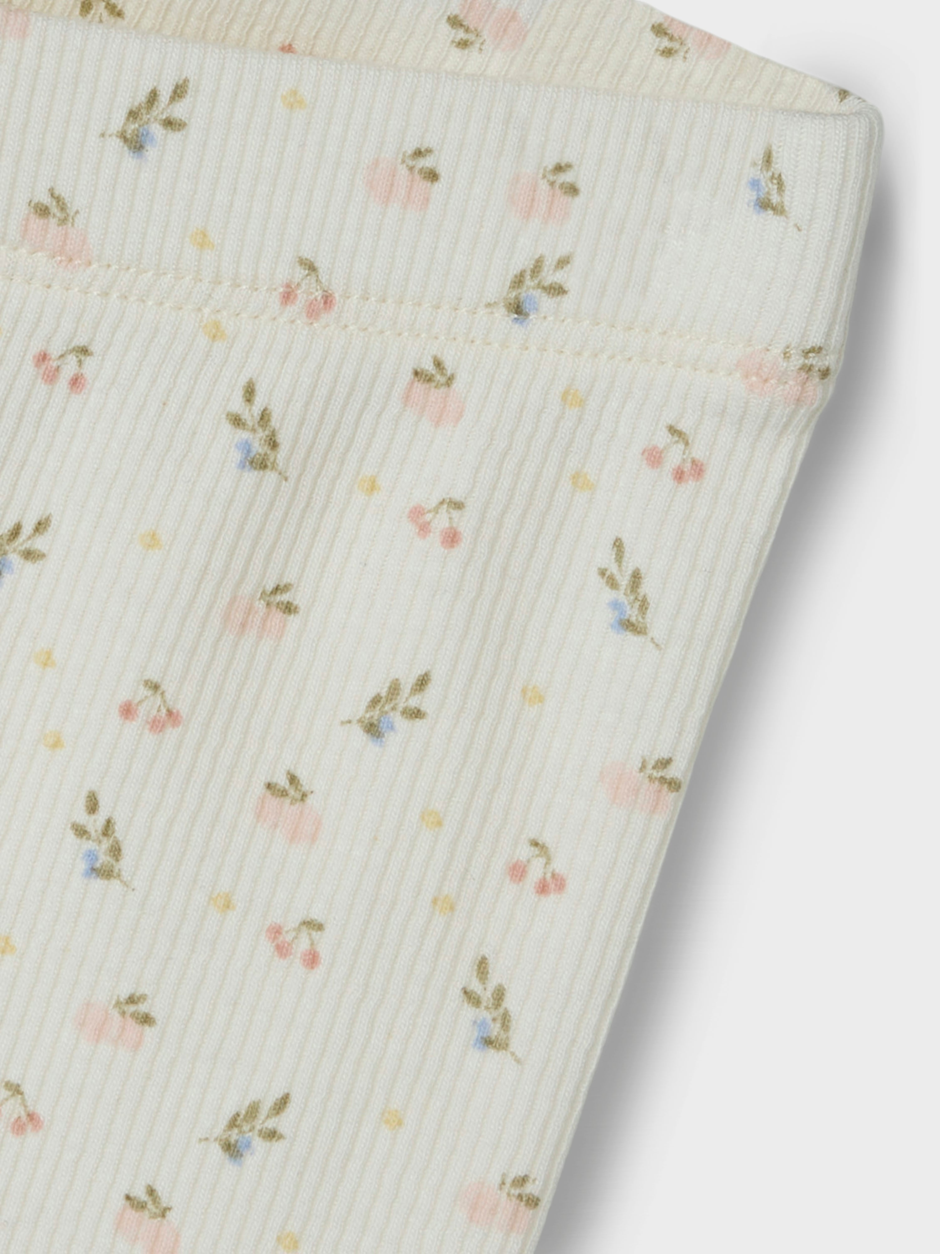 Lil Atelier Gago Slim Biker Shorts - Coconut Milk