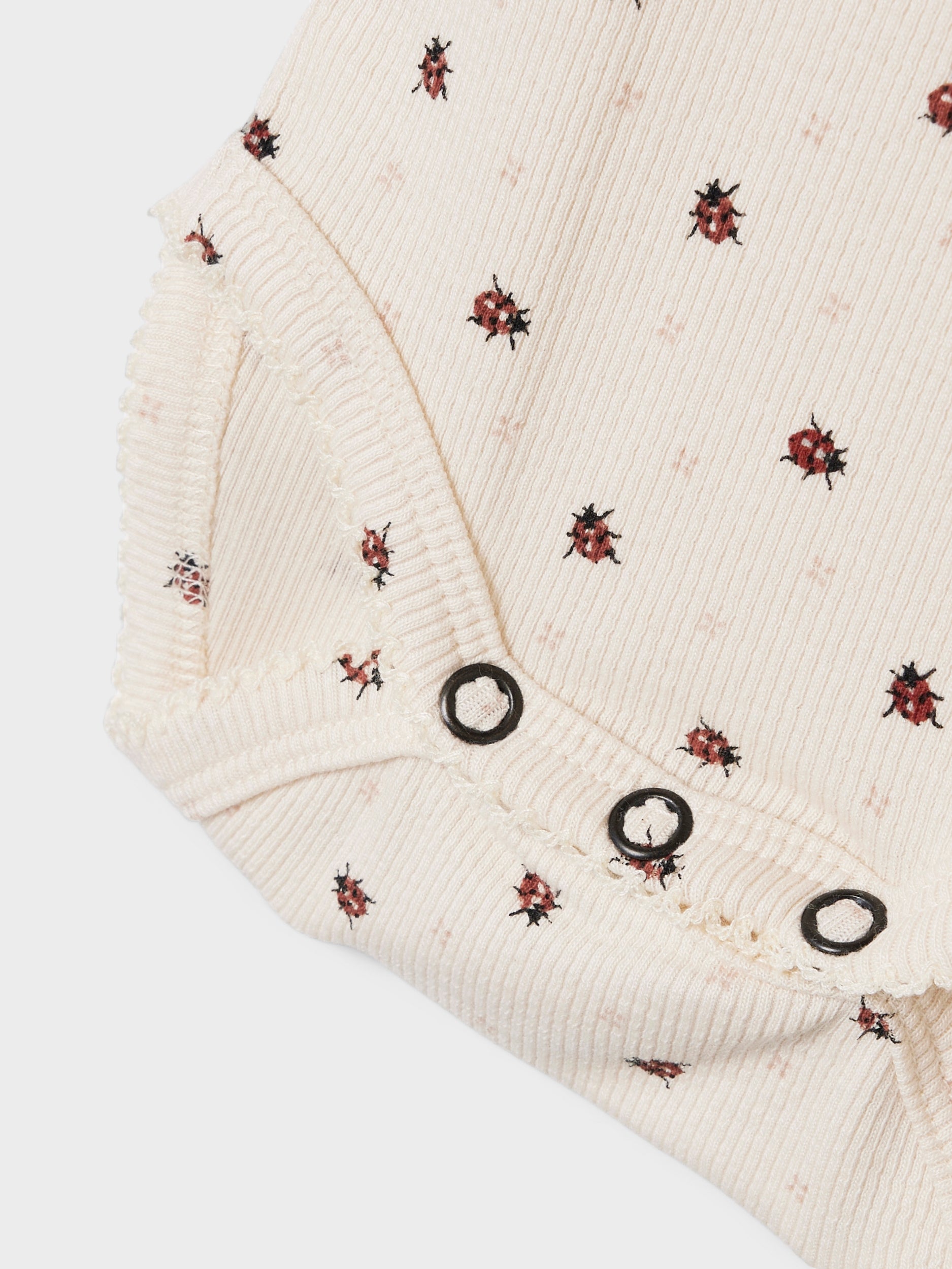 Lil Atelier Gago Kia Slim Body med Mariehøne - Whitecap Gray