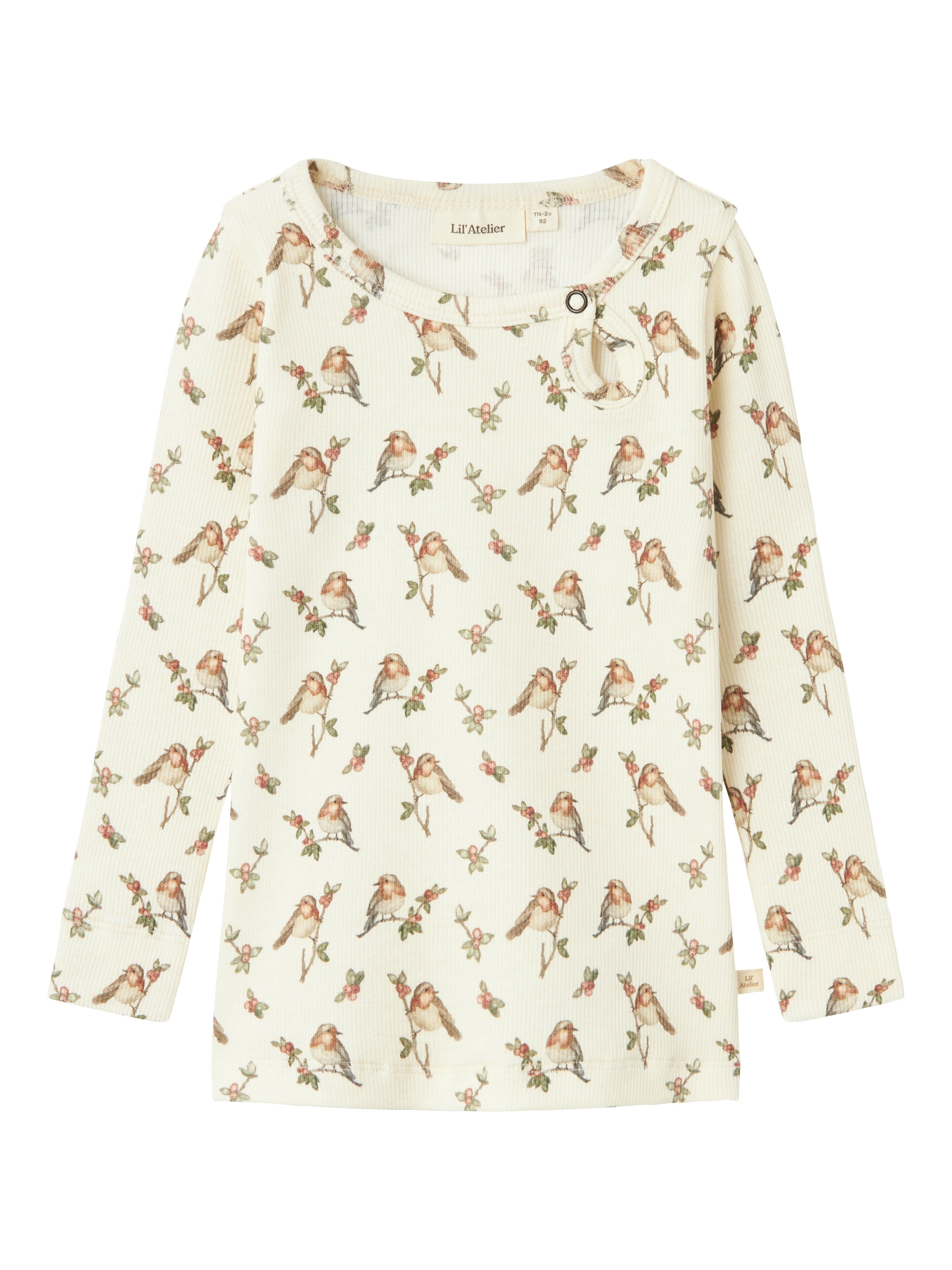 Lil Atelier Gavo Eli Slim Top - Turtledove