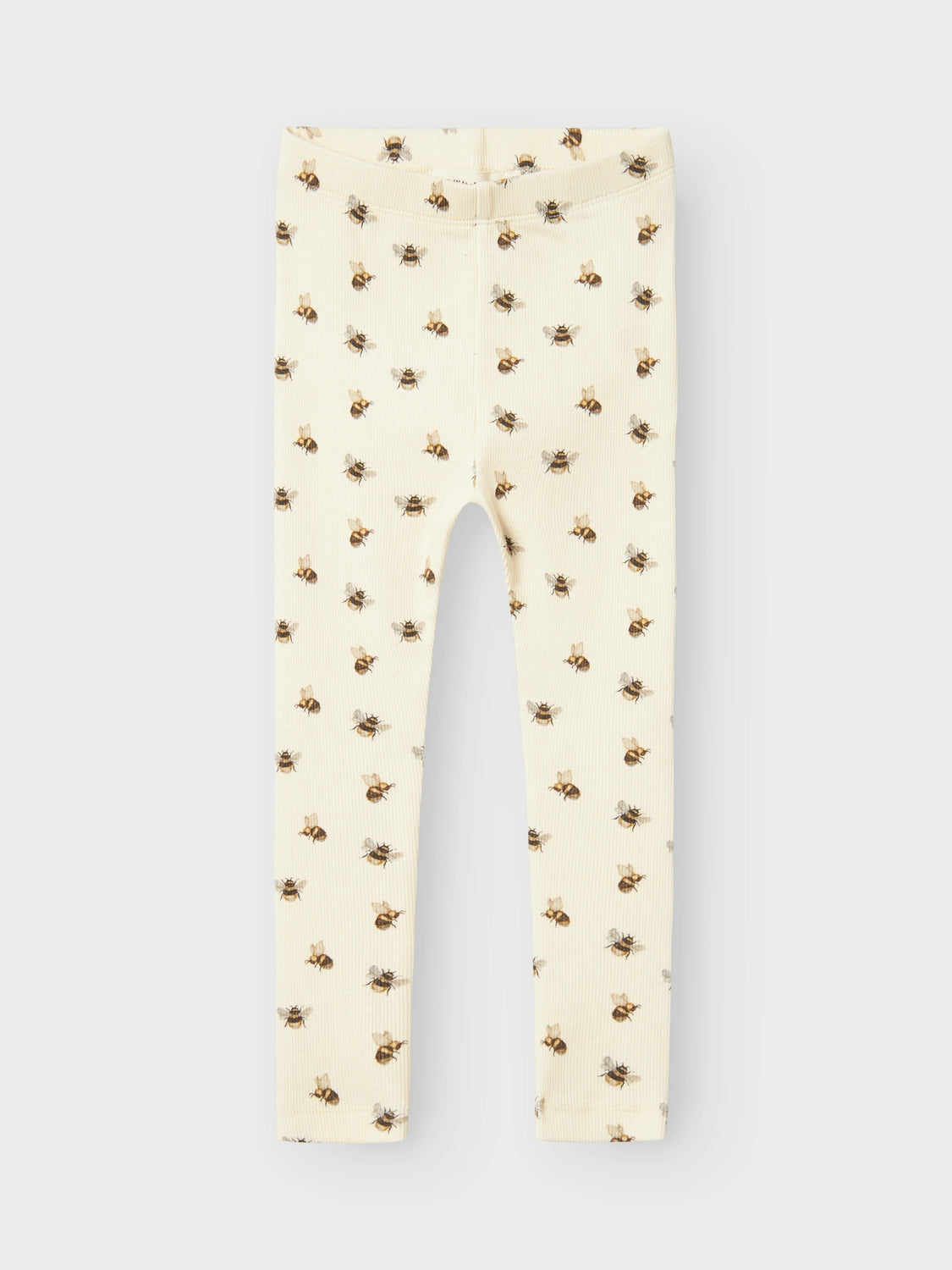 Lil Atelier Gavo Kye Slim Leggings med Humlebi - Turtledove
