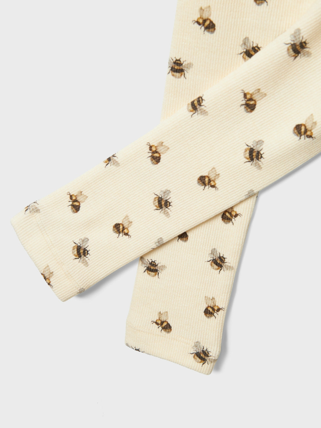 Lil Atelier Gavo Kye Slim Leggings med Humlebi - Turtledove