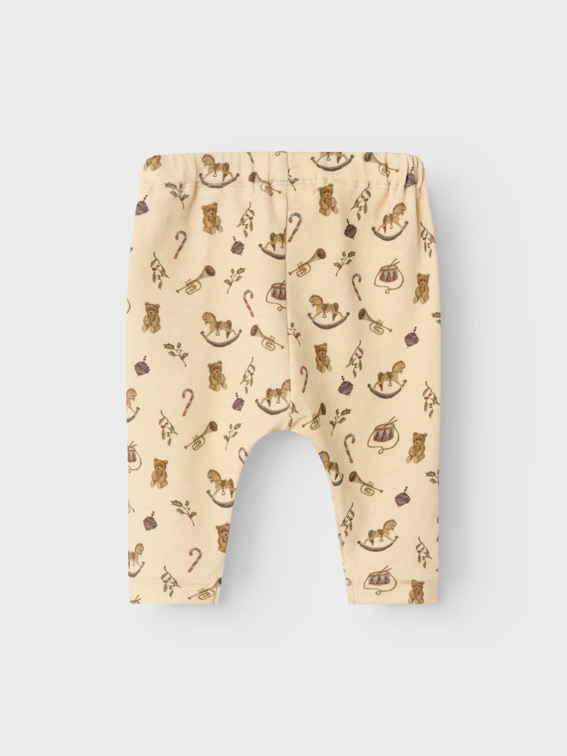 Lil Atelier Gayo Loose Pants - Wood Ash