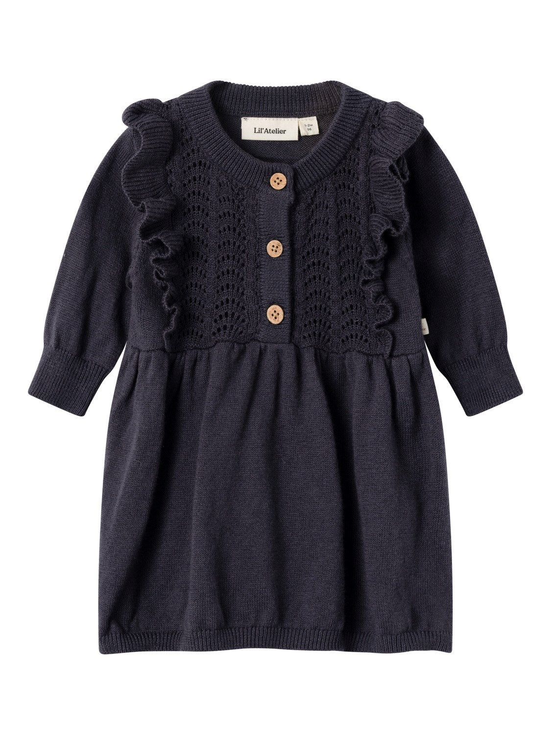 Lil Atelier Liva Knit Dress - Periscope