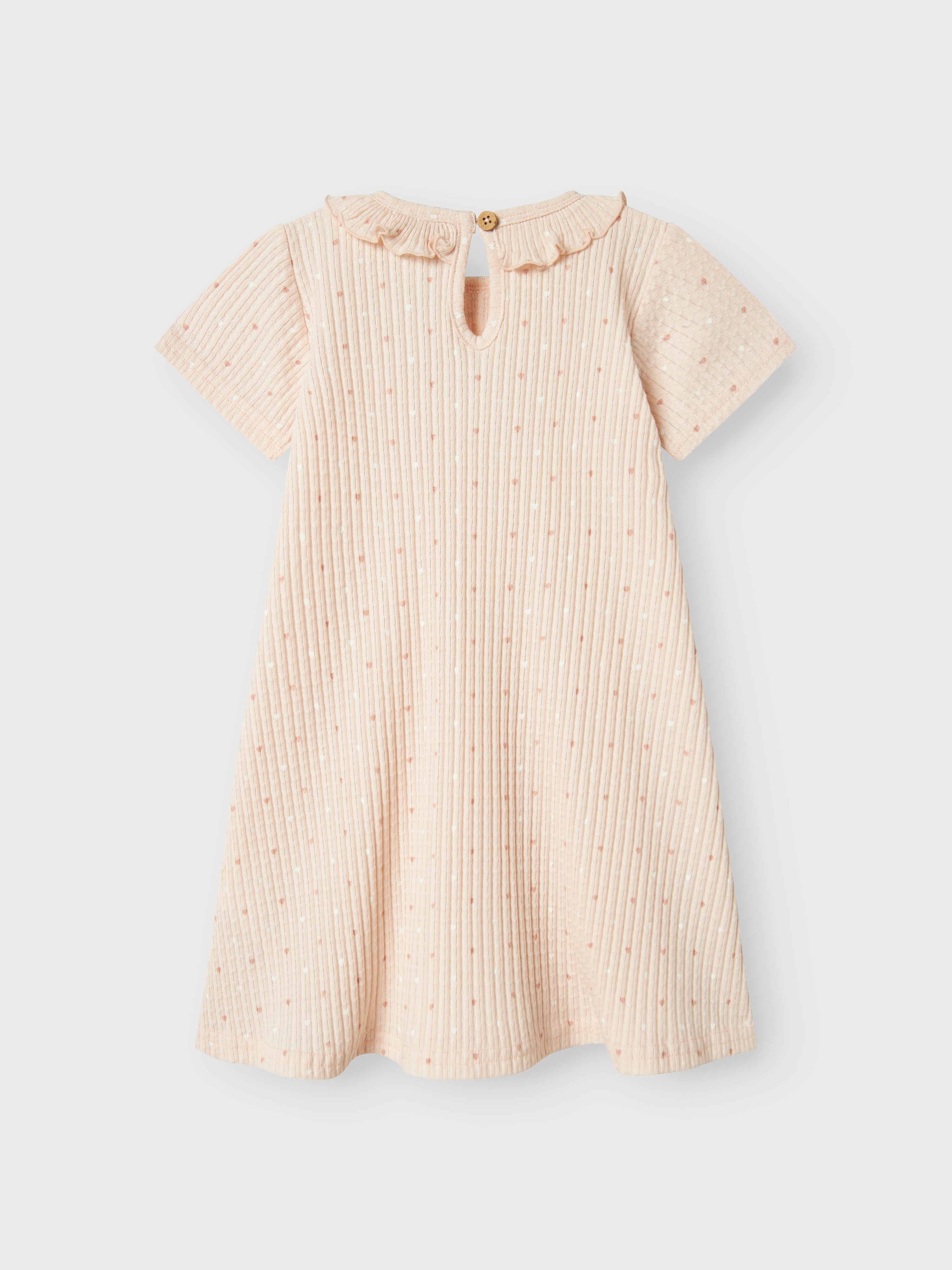 Lil Atelier Hulla Hua SS Dress - Peach Whip