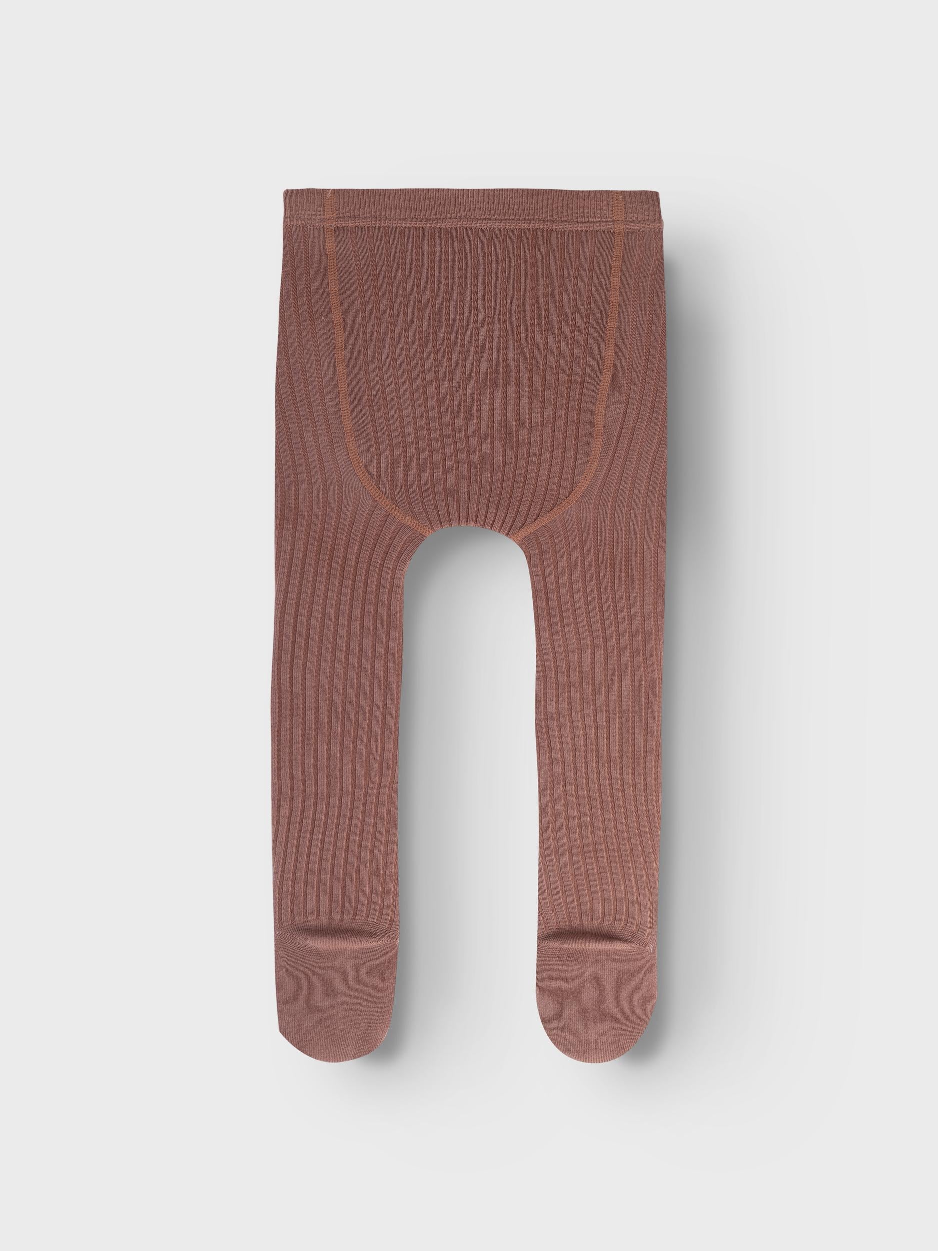 Lil Atelier Ilso Strømpebukser - Carob Brown