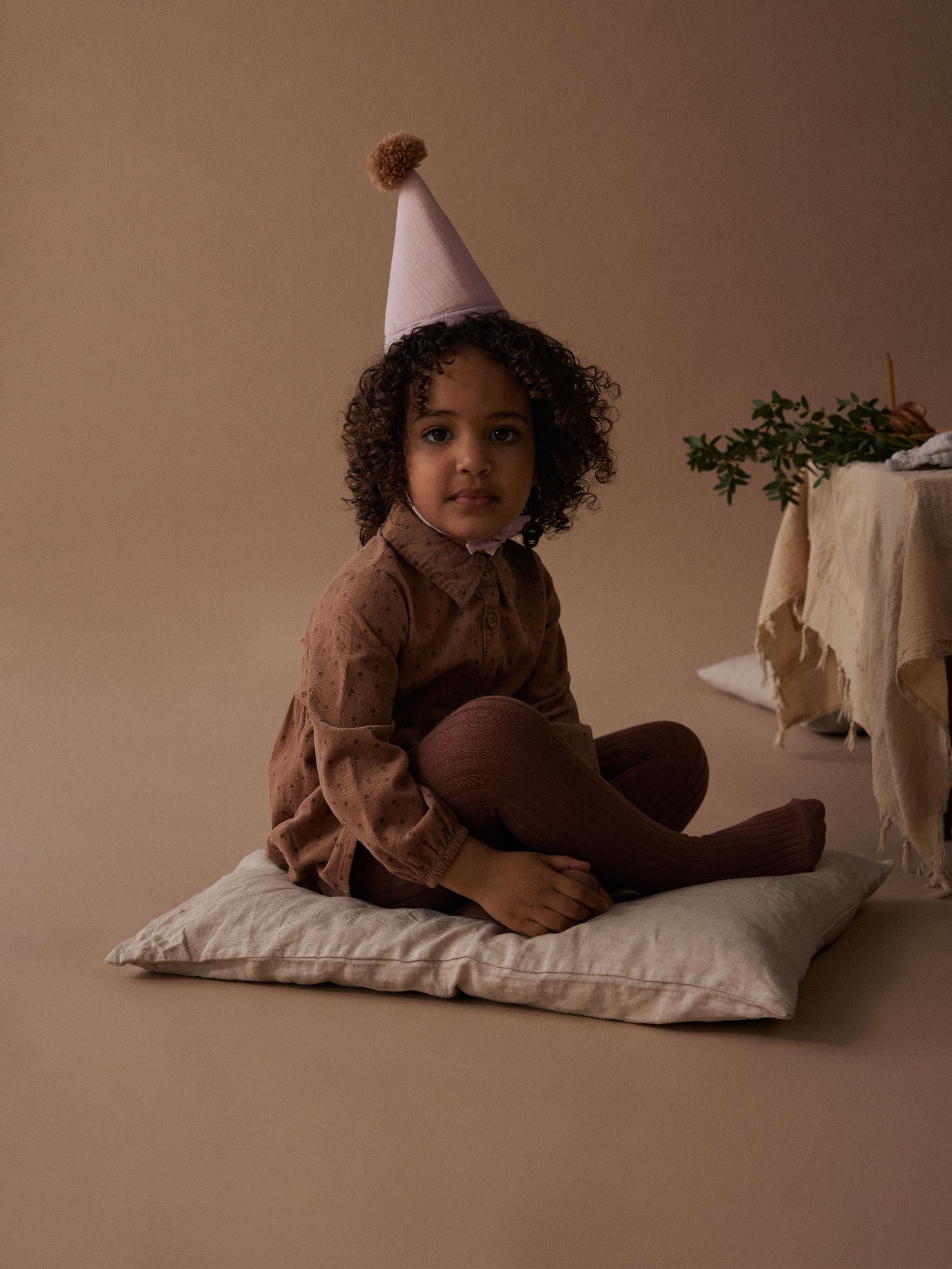 Lil Atelier Ilso Strømpebukser - Carob Brown