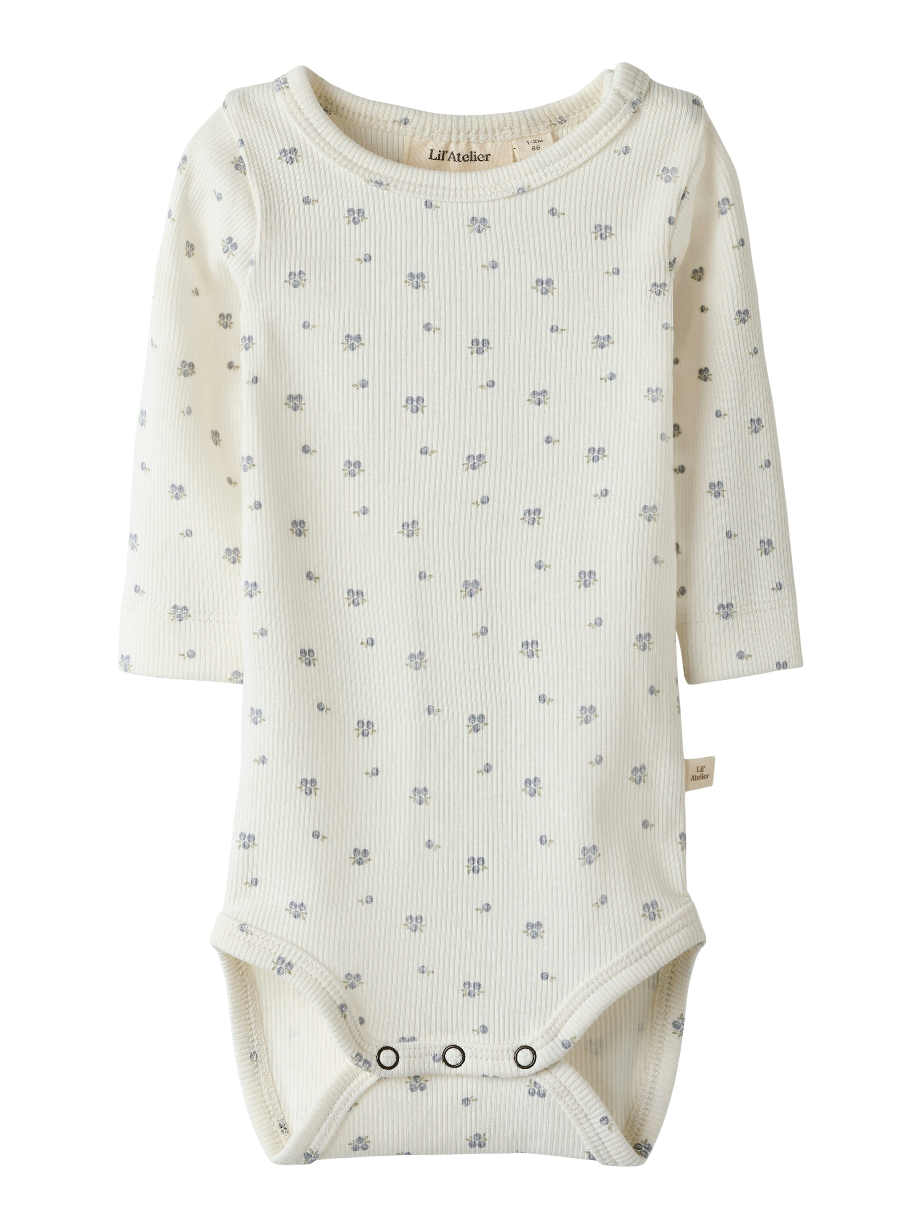 Lil Atelier Lago Mio Slim Body - Coconut Milk/Blueberry