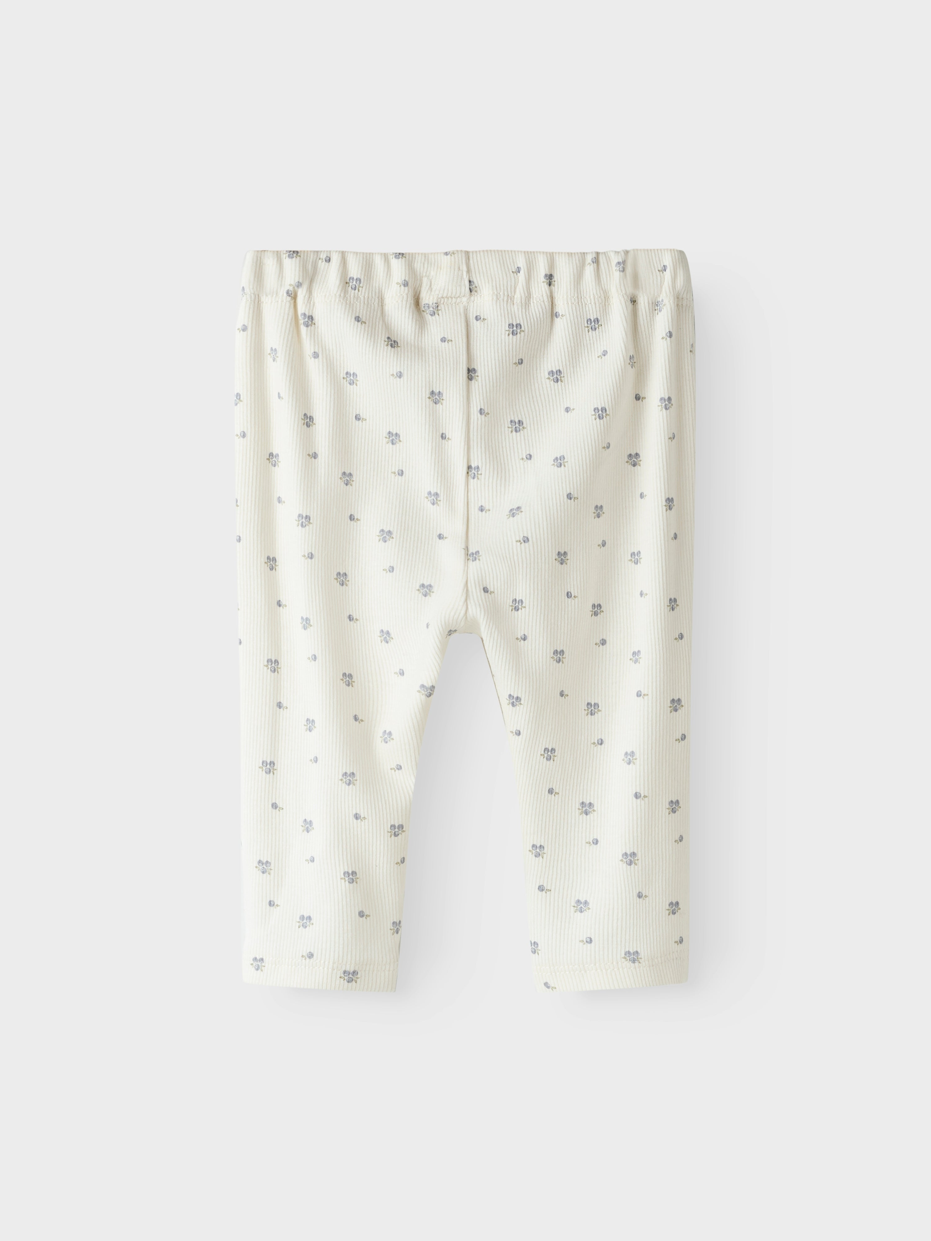 Lil Atelier Lago Mio Pants - Coconut Milk/Blueberry