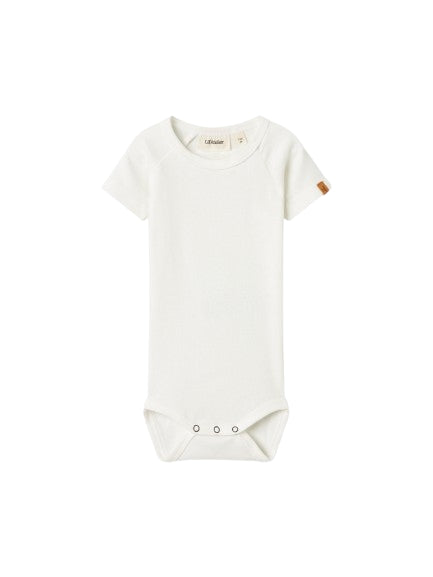 Lil Atelier Lalo Tab SS Body - Coconut Milk
