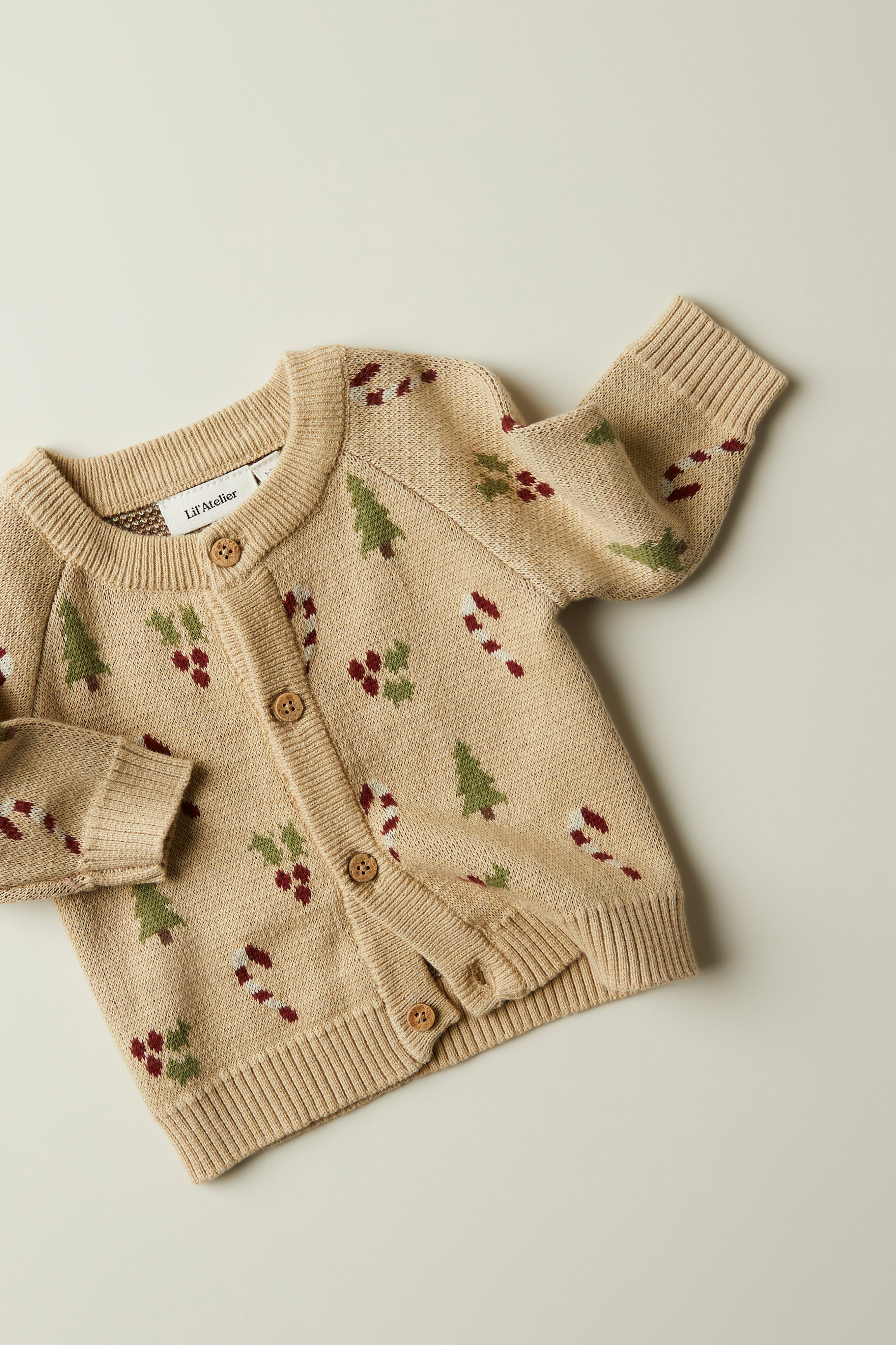 Lil Atelier Lamao Knit - Warm Sand