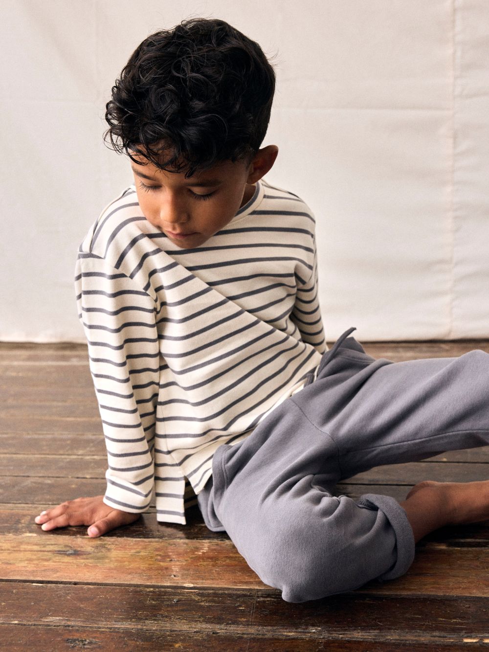 Lil Atelier Limia Loose Top - Turtledove/Poppy Sead