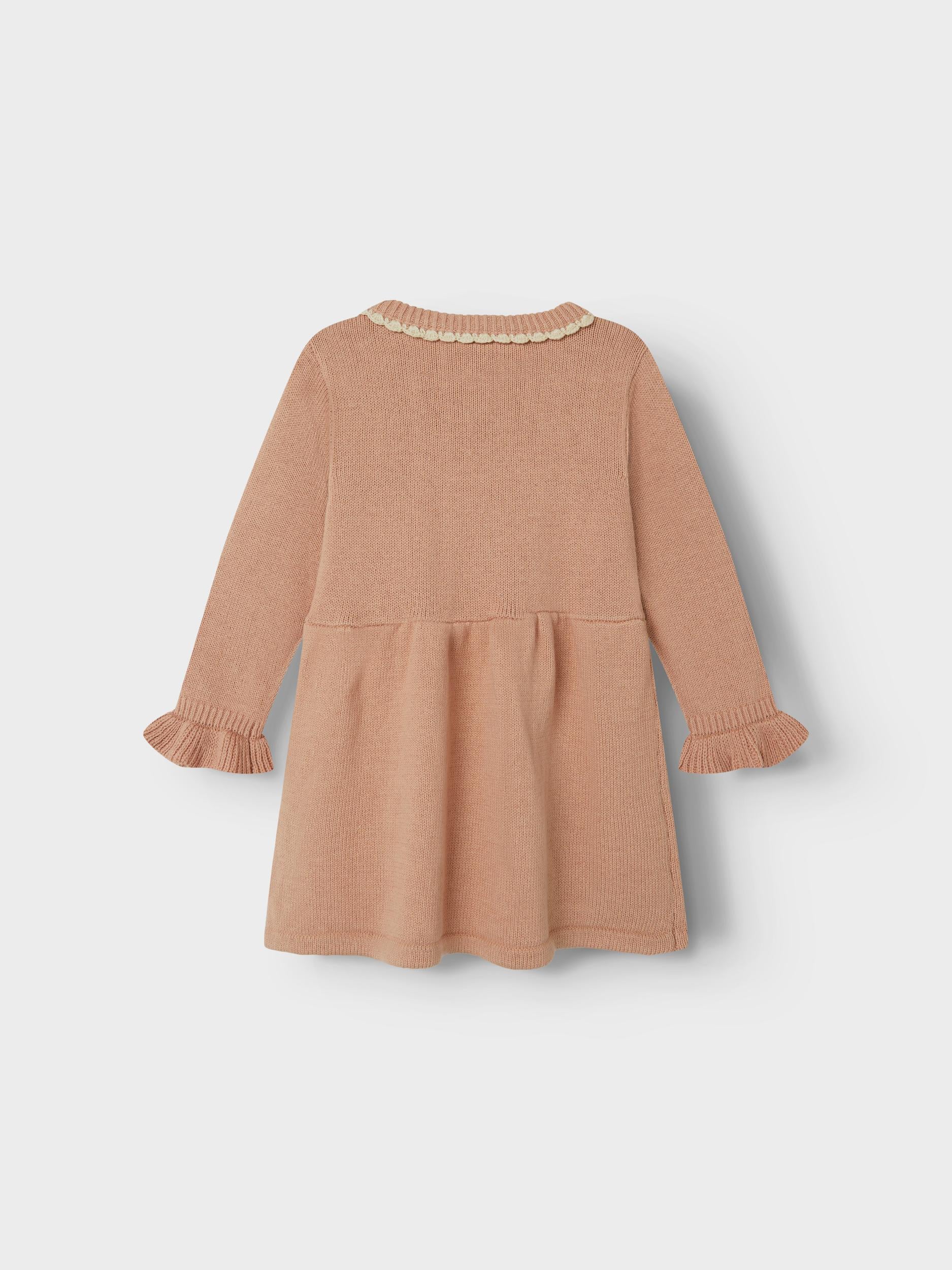 Lil Atelier Loro Knit Dress - Sirocco