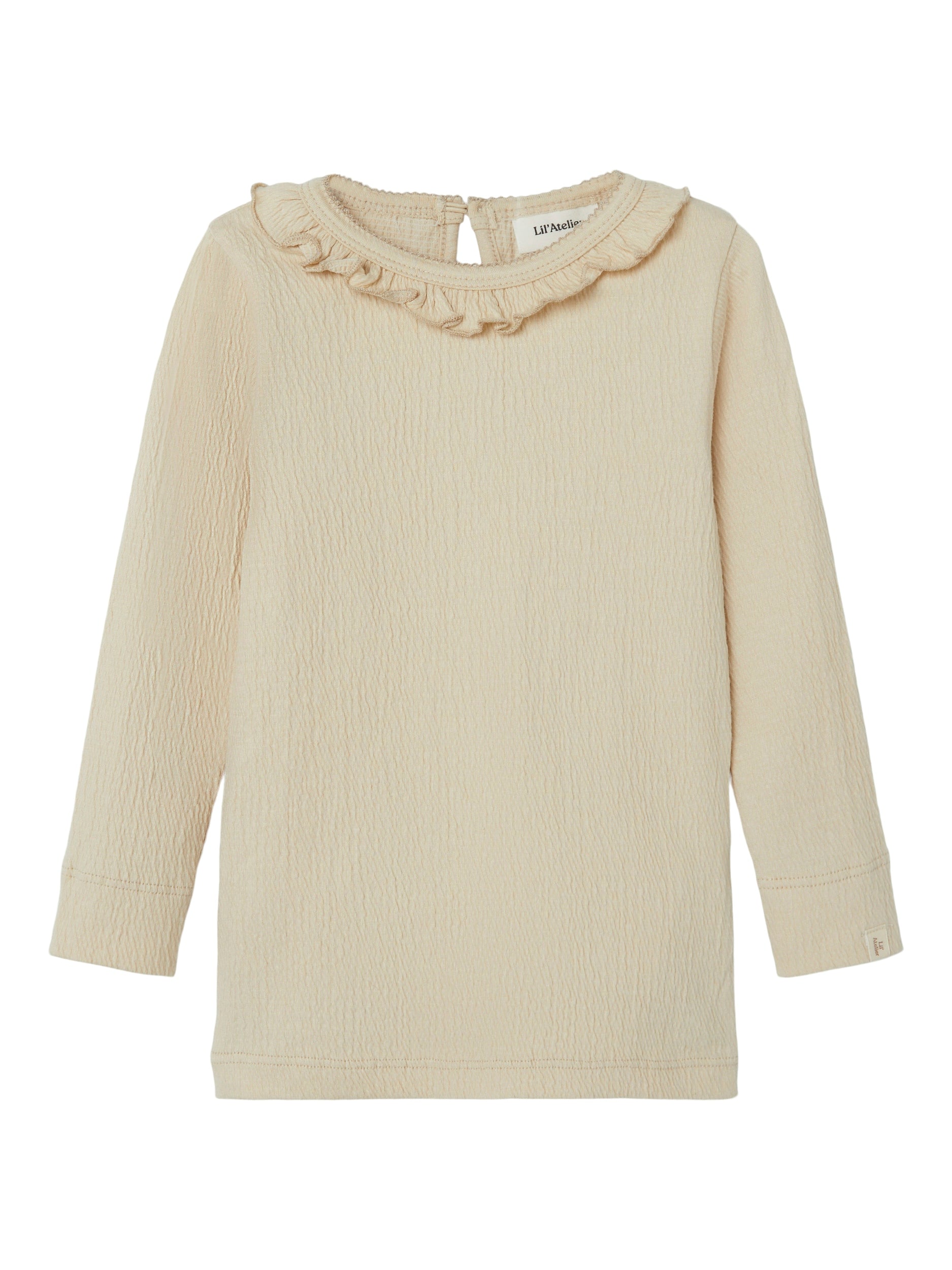 Lil Atelier Nalo Bea Slim Top - Fog