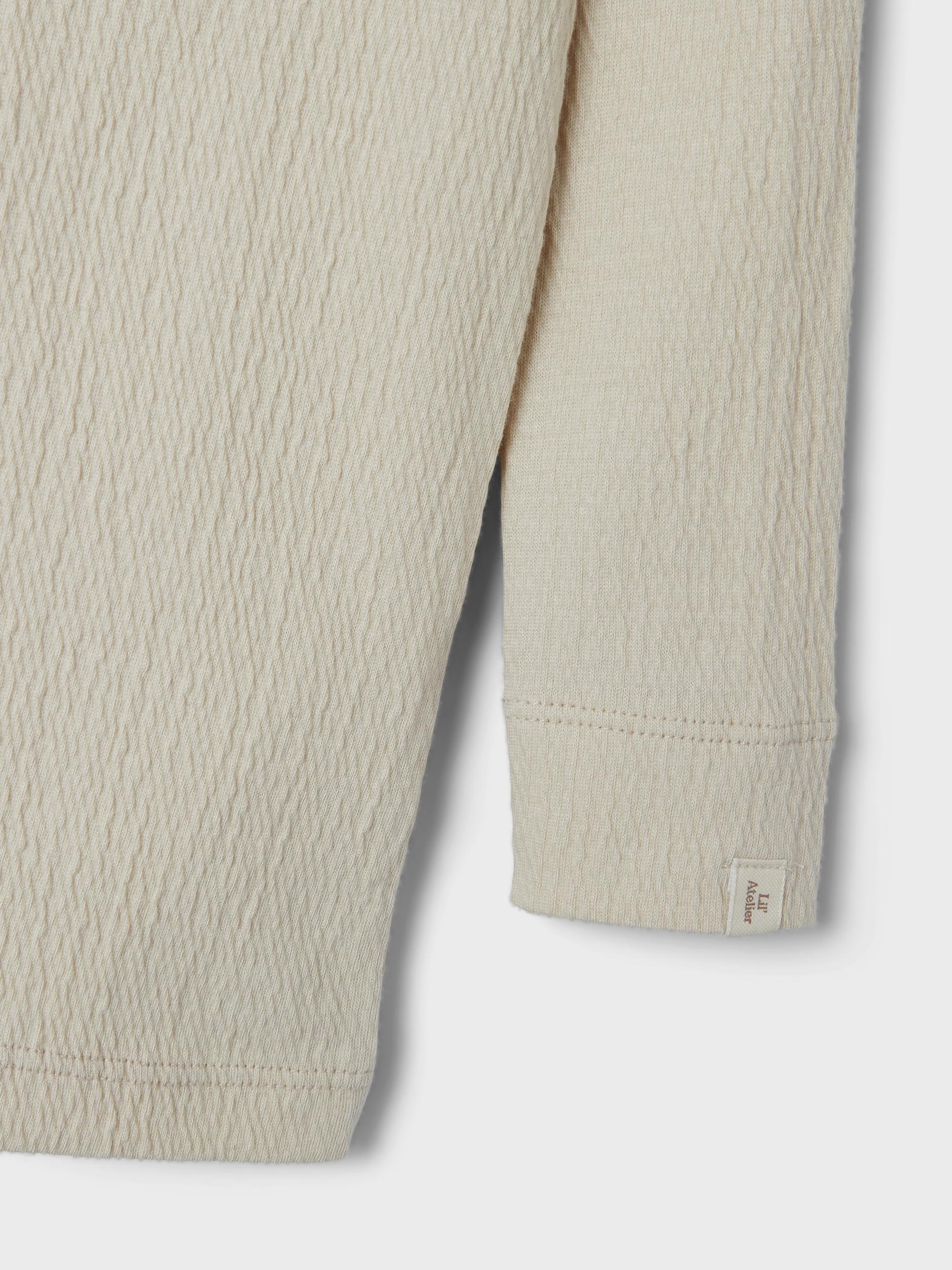 Lil Atelier Nalo Bea Slim Top - Fog
