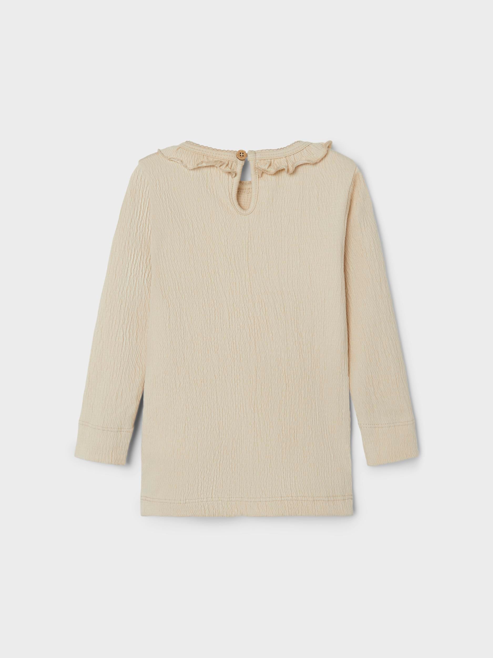 Lil Atelier Nalo Bea Slim Top - Fog
