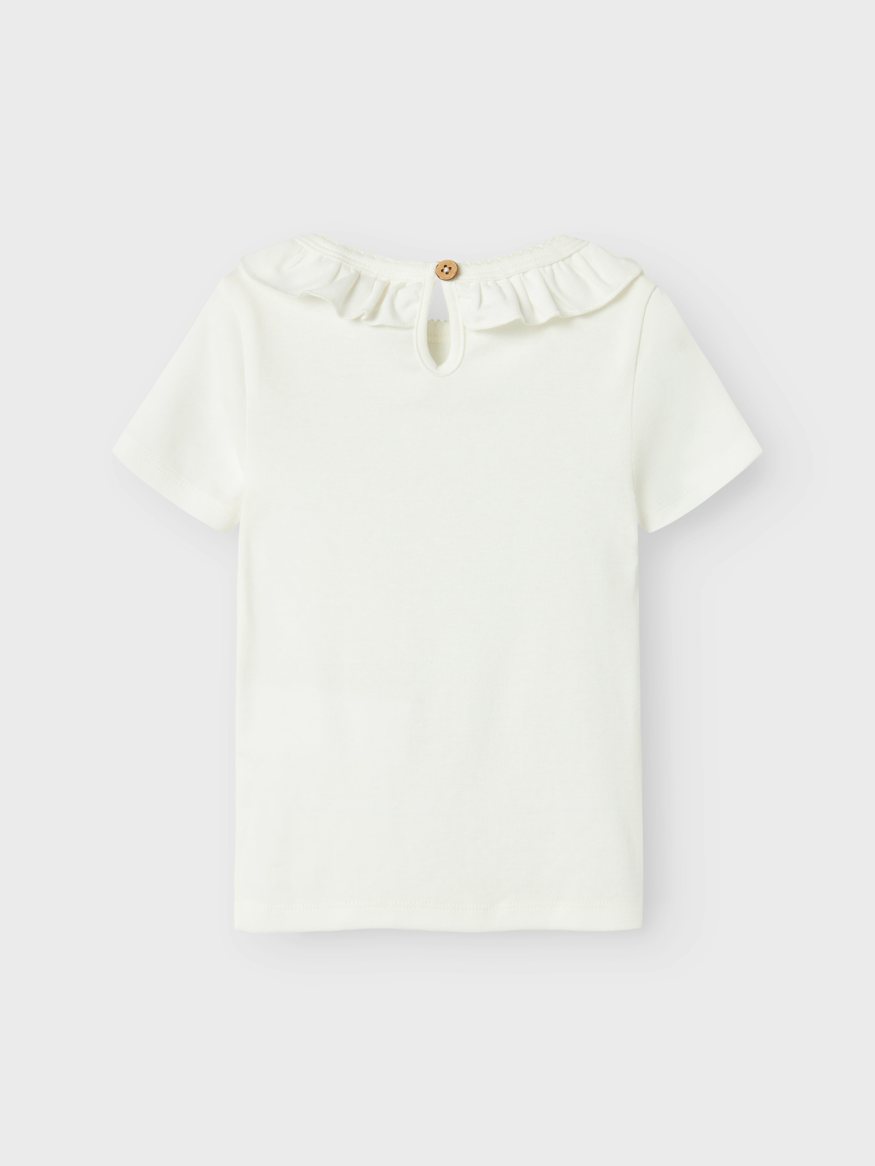 Lil Atelier Lalo Tan Slim Top - Coconut Milk