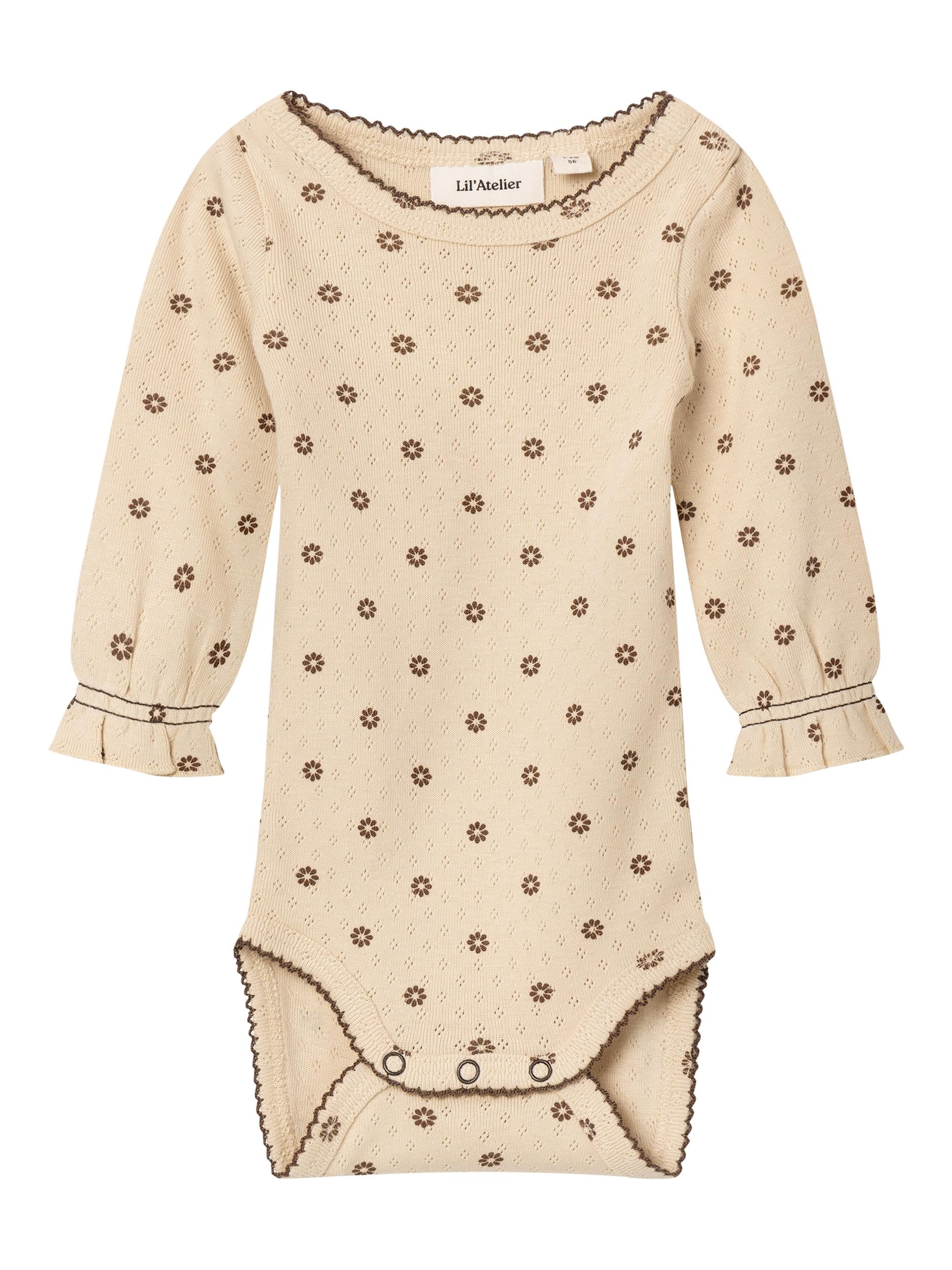 Lil Atelier Rachello Slim Body - Wood Ash