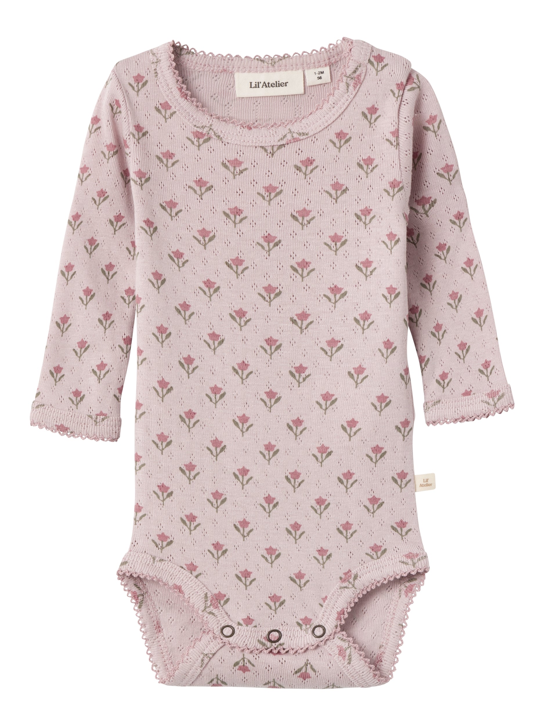 Lil Atelier Rachello Doa Slim Body - Violet Ice