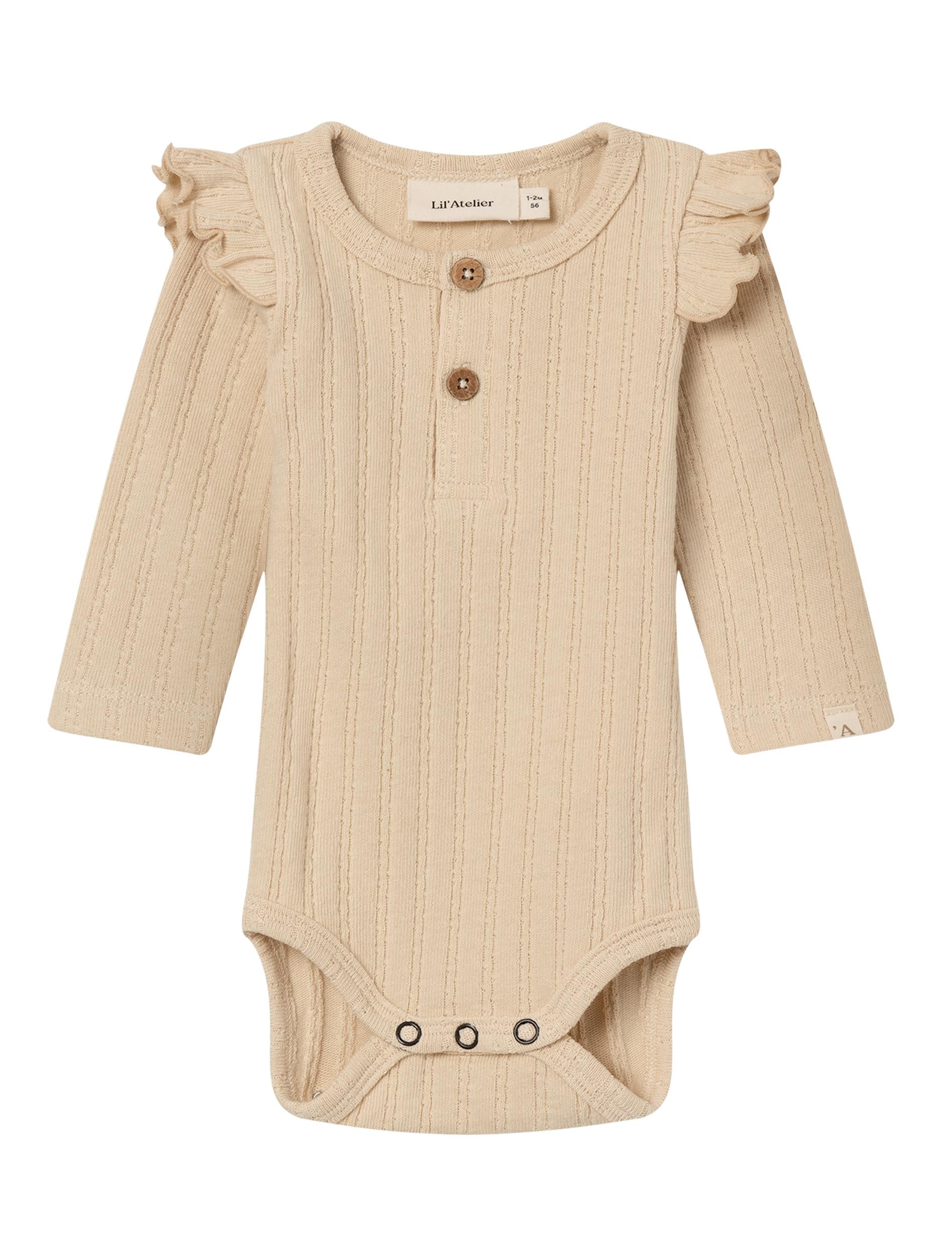 Lil Atelier Rita Slim Body - Wood Ash