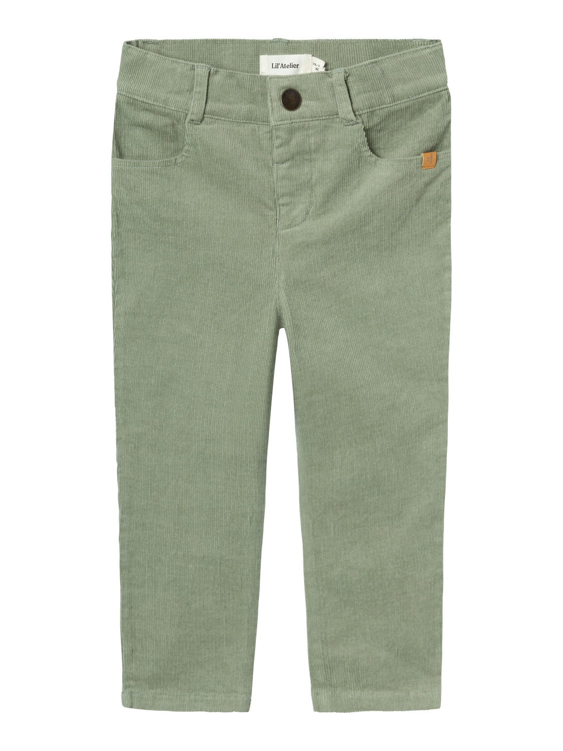 Lil Atelier Ryan Pants - Seagrass