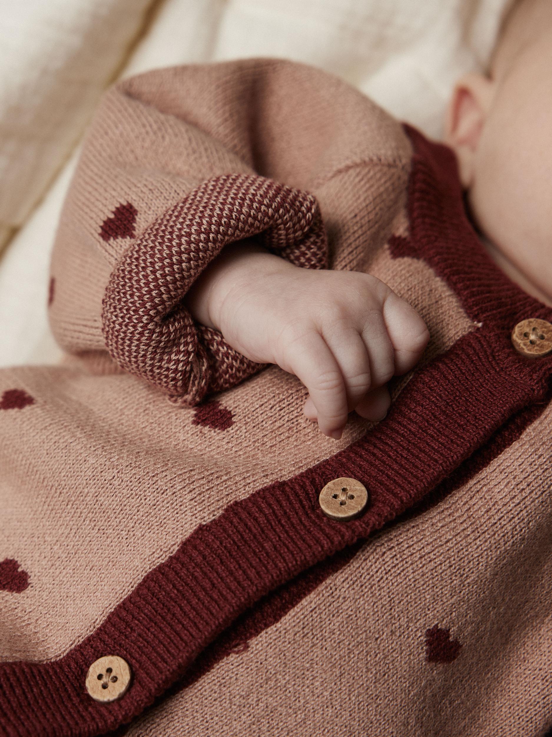 Lil Atelier Saran Knit Cardigan - Nougat