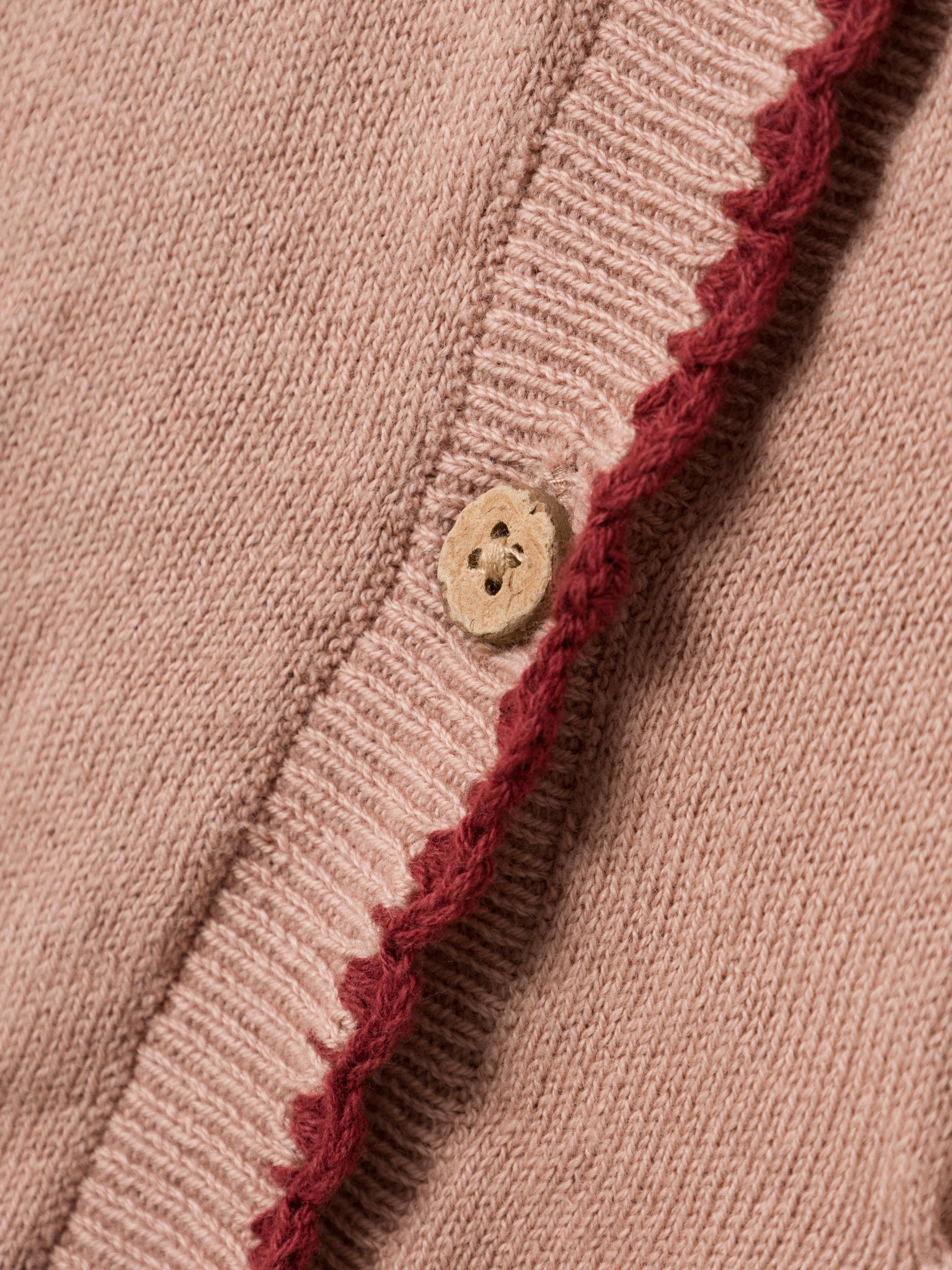 Lil Atelier Saran Knit Cardigan - Nougat