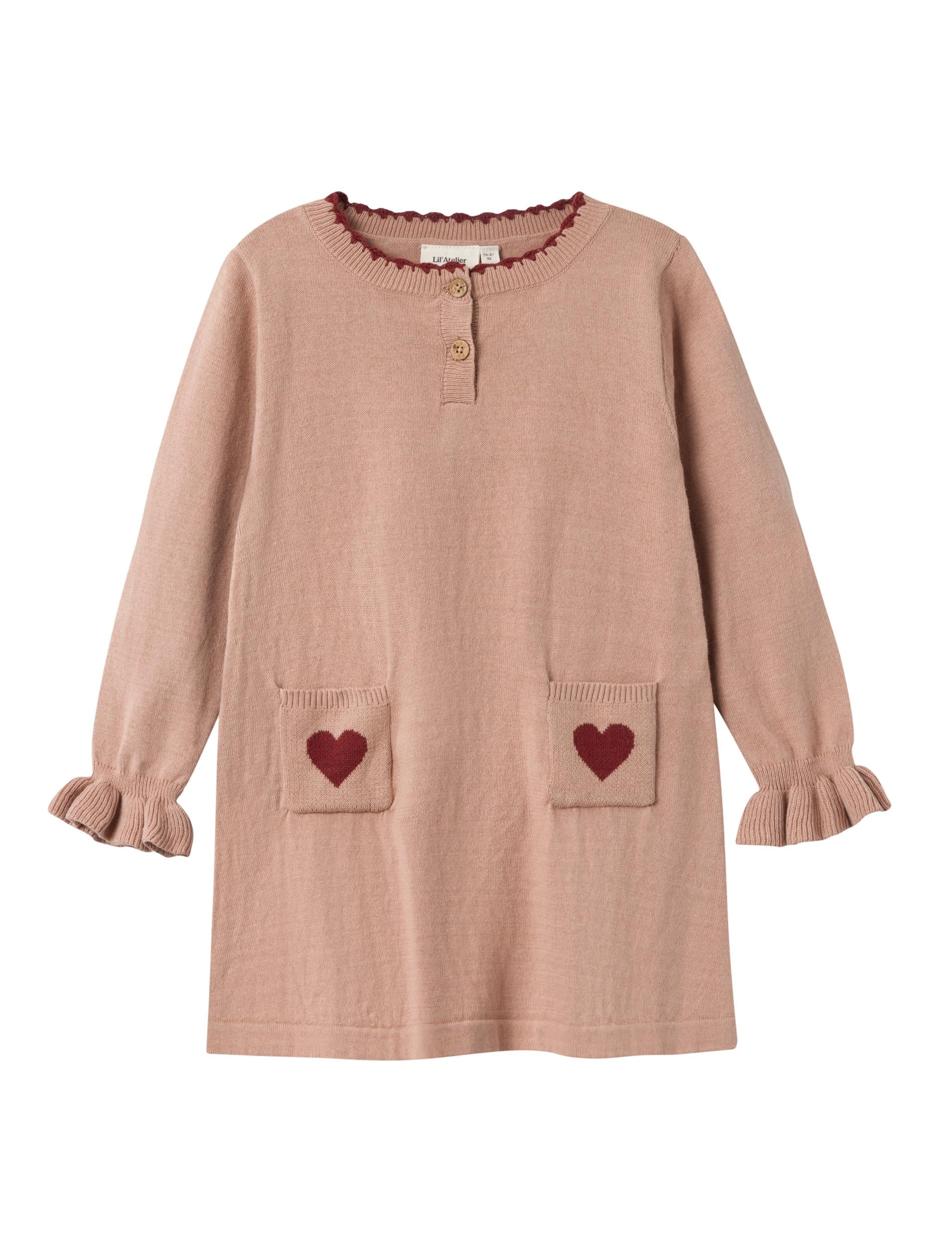 Lil Atelier Saran Knit Dress - Nougat